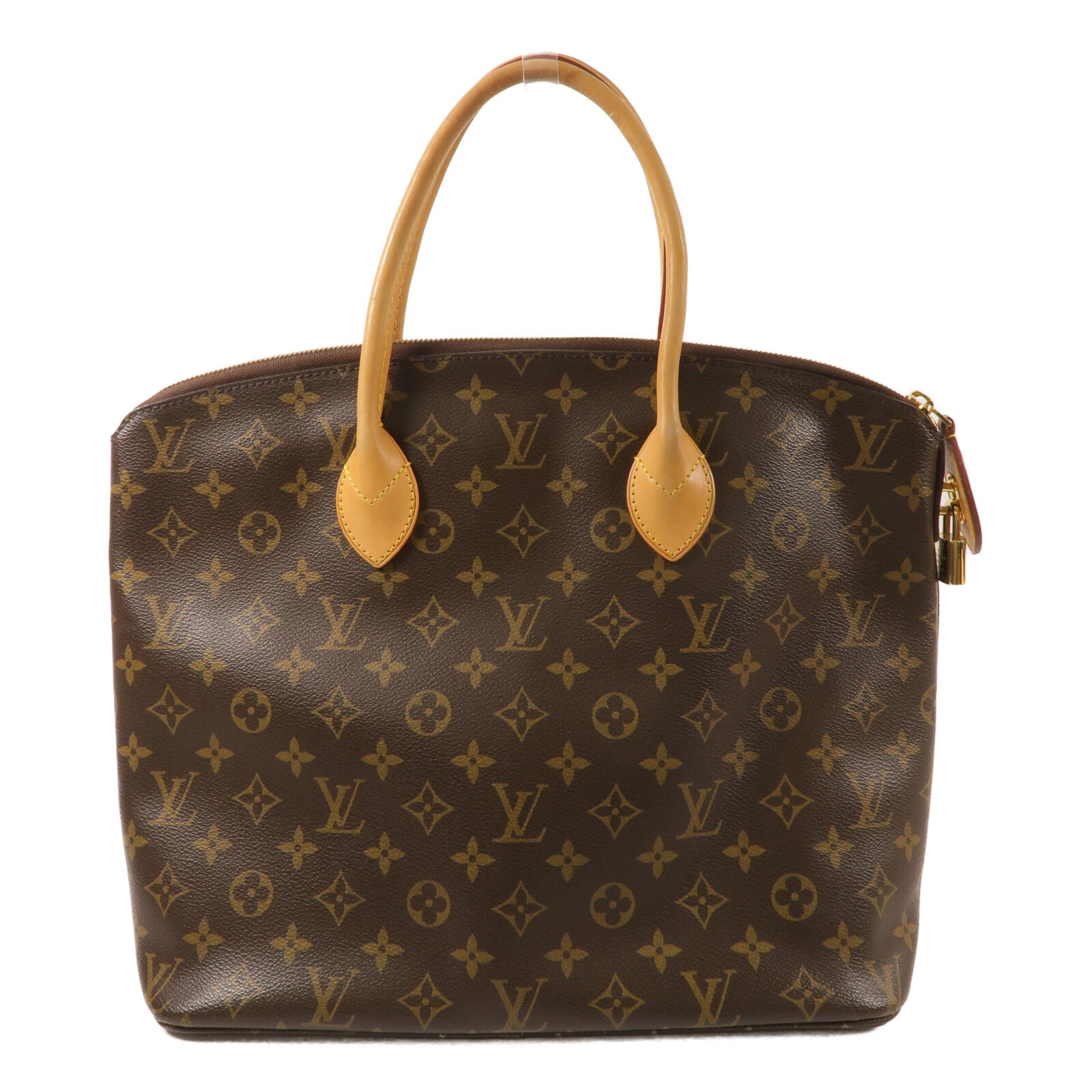 LOUIS VUITTON Monogram Lockit MM手挽袋