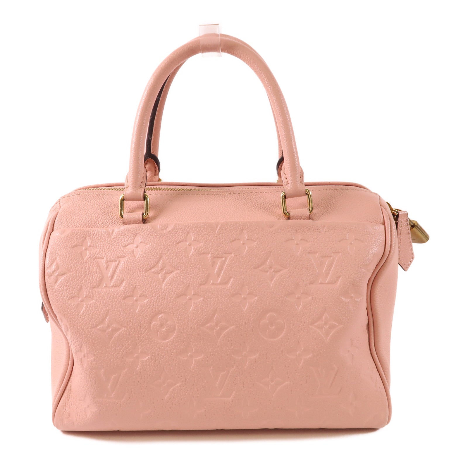 LOUIS VUITTON Monogram Empreinte Speedy Bandouliere 25金扣手挽肩背兩用袋