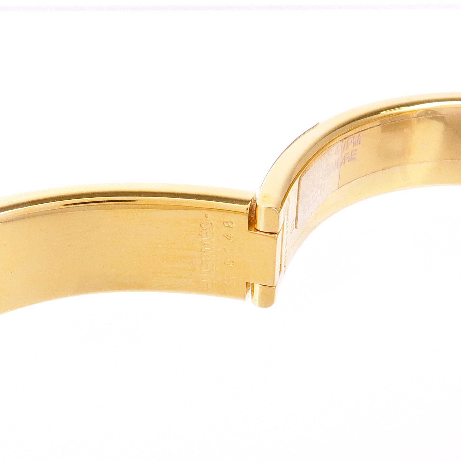 HERMES 琺瑯/金屬Clic H Bracelet手鐲