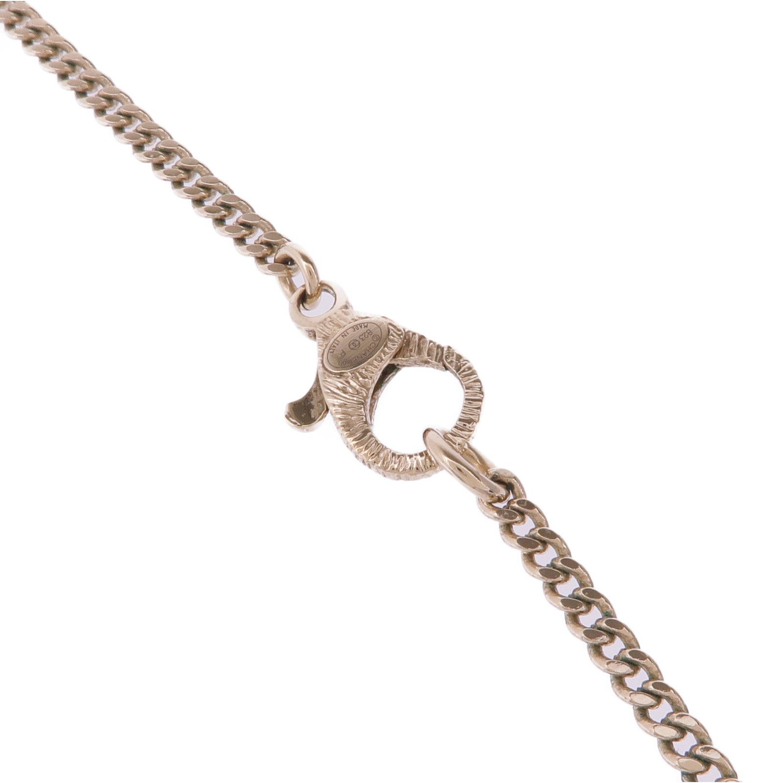 CHANEL 金屬/皮革Necklace項鍊