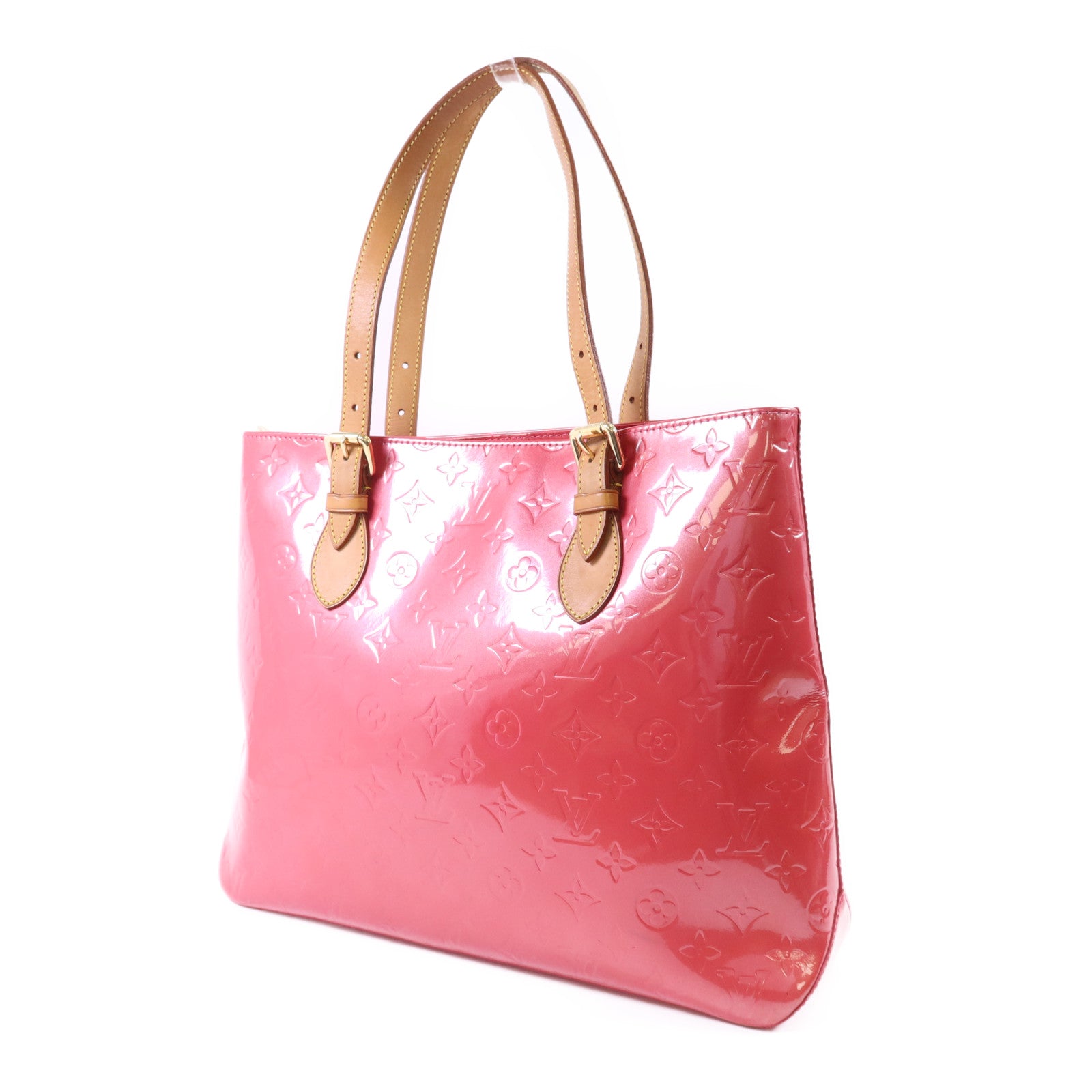 LOUIS VUITTON 【激減優惠】Vernis Brentwood金扣肩背袋