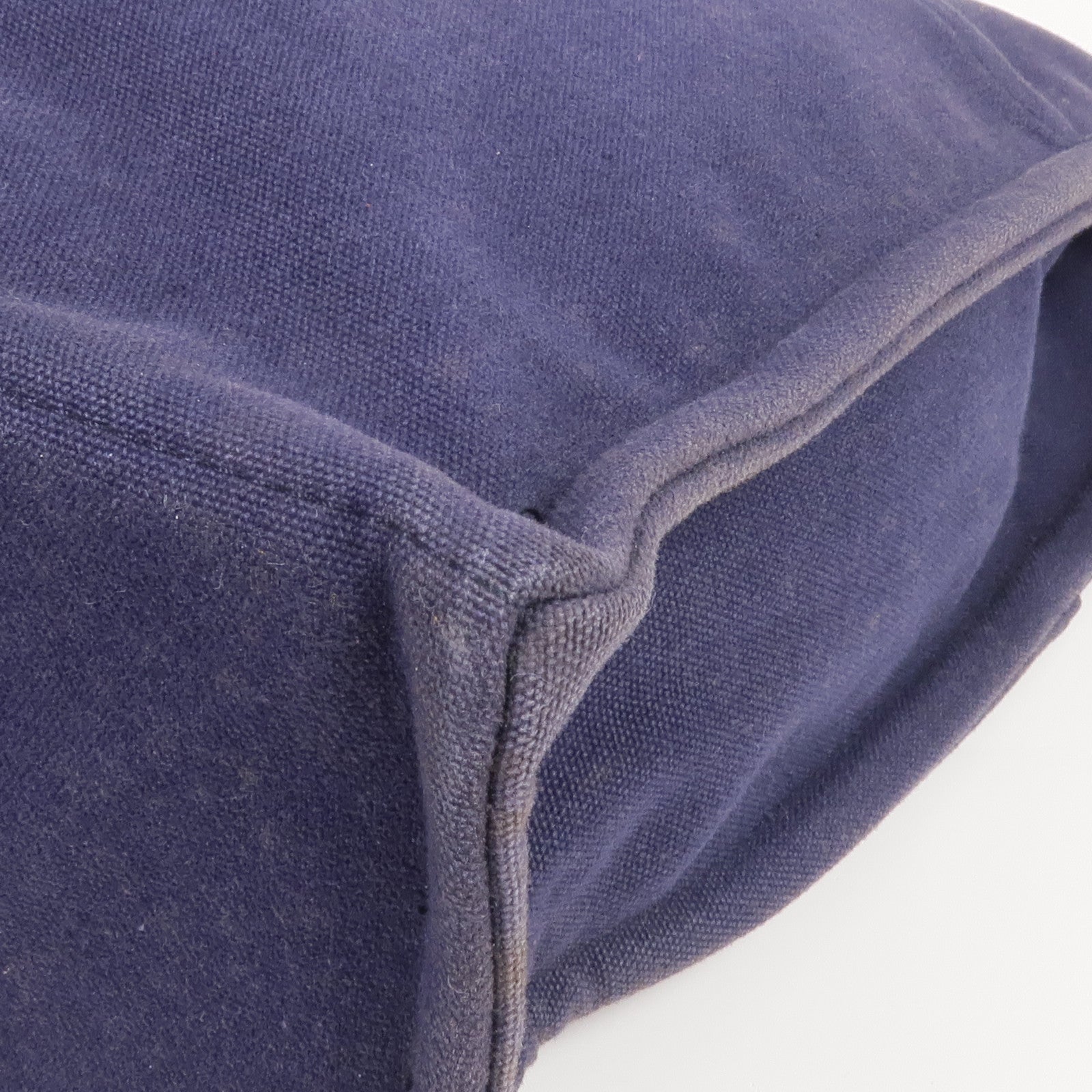 HERMES 帆布Herline MM銀扣手挽袋