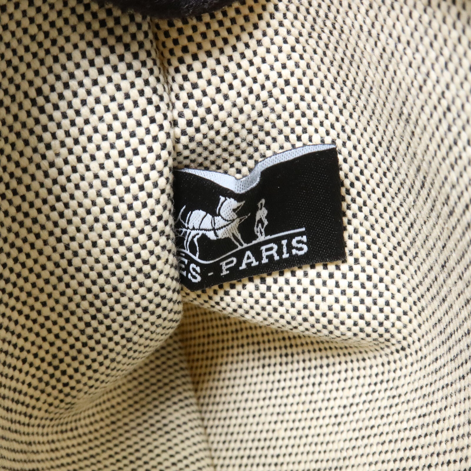 HERMES 帆布Herbag Zip Pegasus Pop PM手挽肩背兩用袋Ecru/Beige