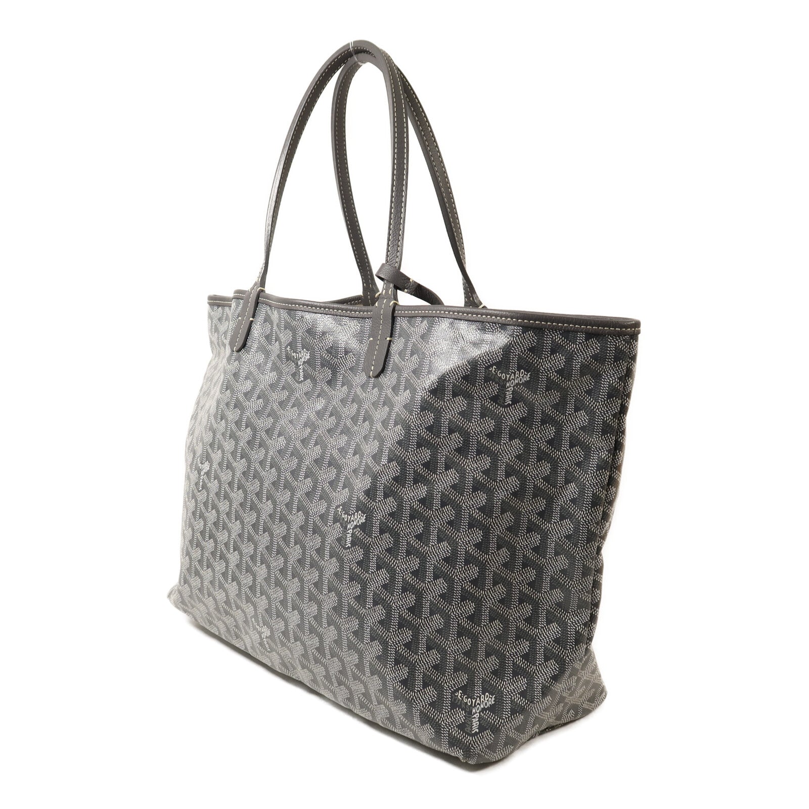 GOYARD 塗層帆布Saint Louis PM銀扣肩背袋
