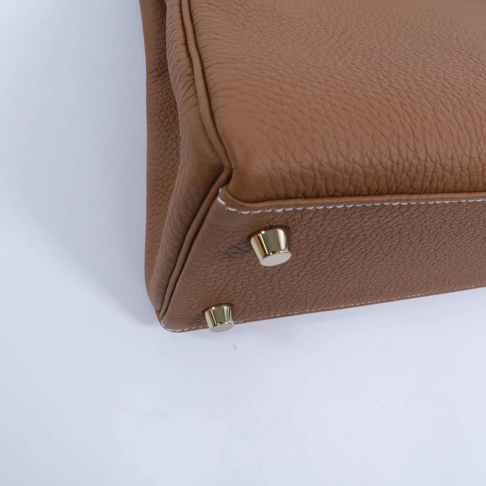 HERMES Togo皮革Kelly 25手挽肩背兩用袋Gold