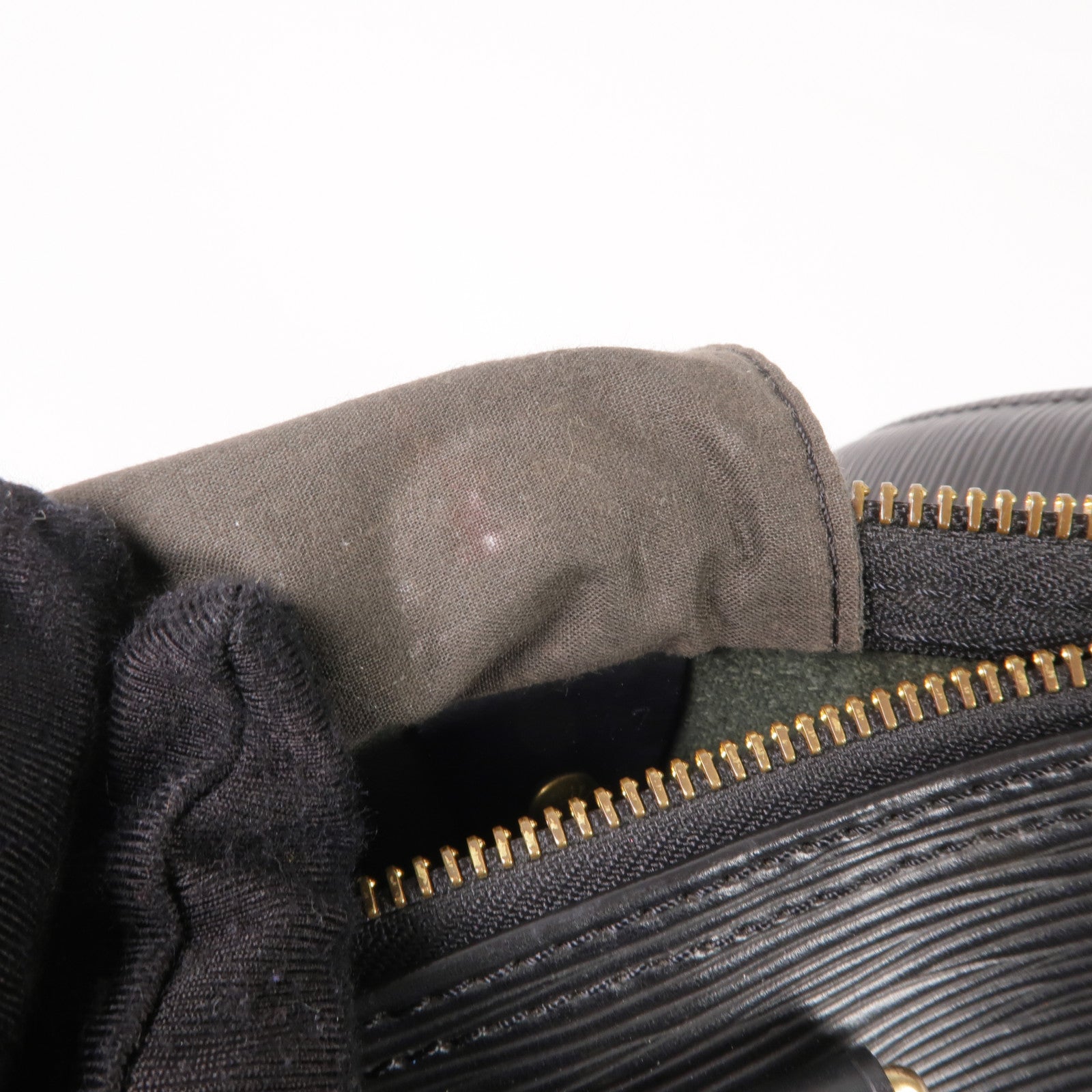 LOUIS VUITTON Epi Speedy 30金扣手挽袋