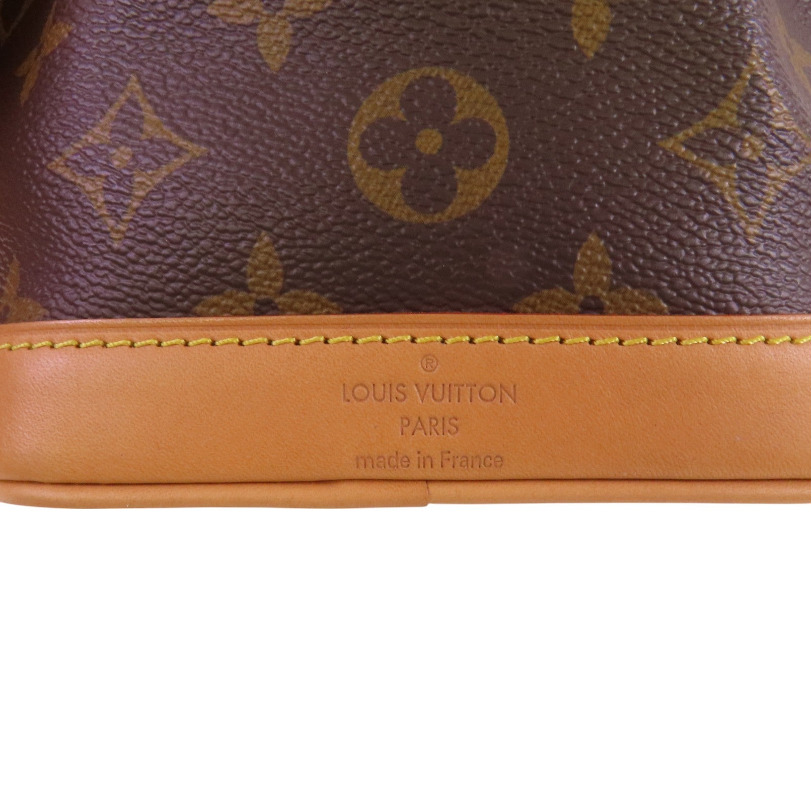 LOUIS VUITTON Monogram Nano Noe金扣手挽肩背兩用袋