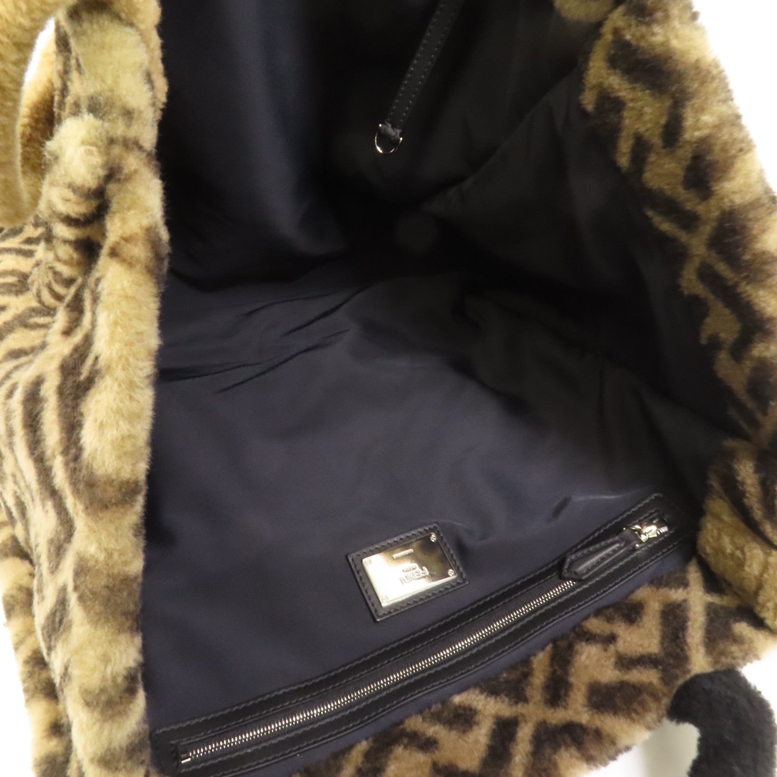 FENDI 羊毛Tote Bag手挽肩背兩用袋