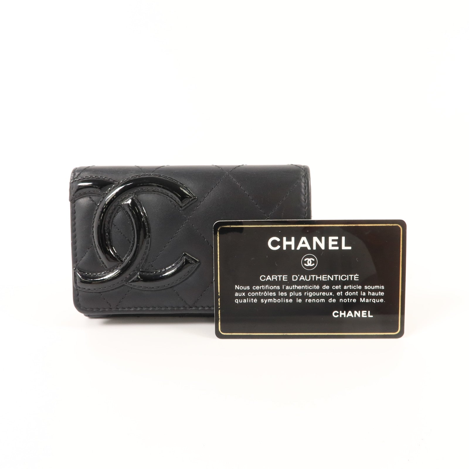 CHANEL 牛皮皮革Cambon Card Case卡片套
