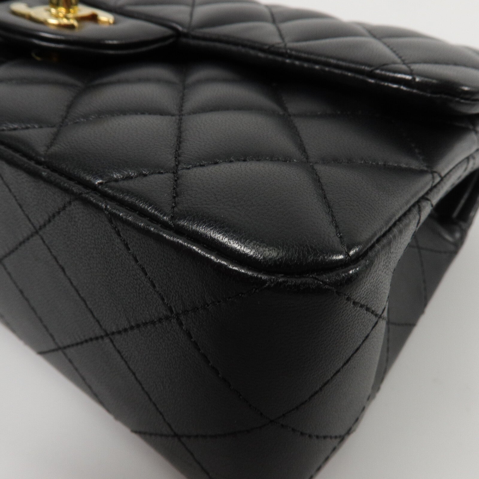 CHANEL 羊皮皮革Classic 23鏈帶肩背袋