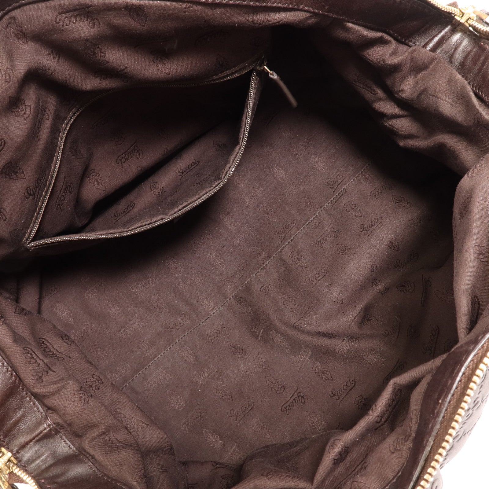 GUCCI 牛皮皮革2 Way Shoulder Bag金扣手挽肩背兩用袋