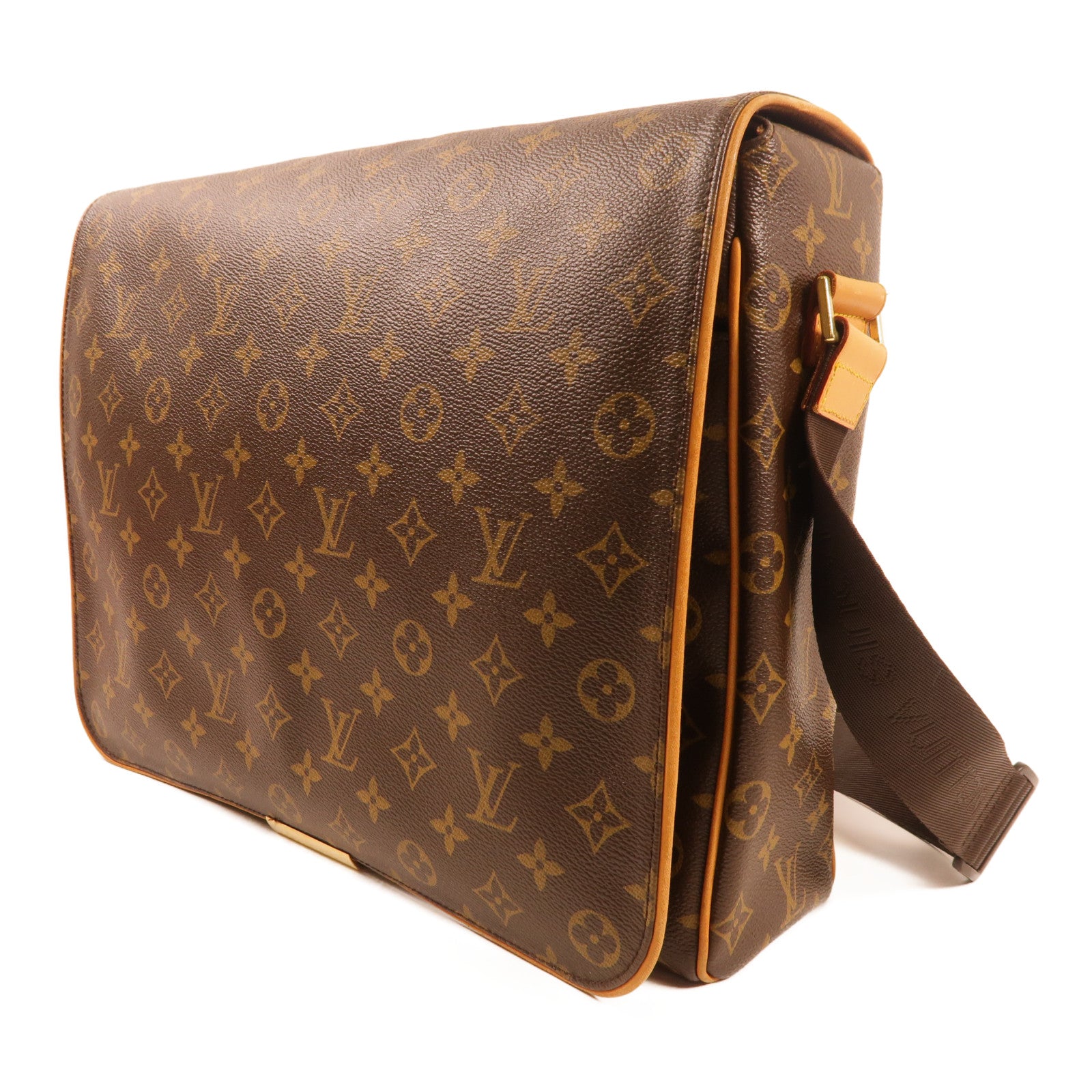 LOUIS VUITTON Monogram Abbesses金扣肩背袋