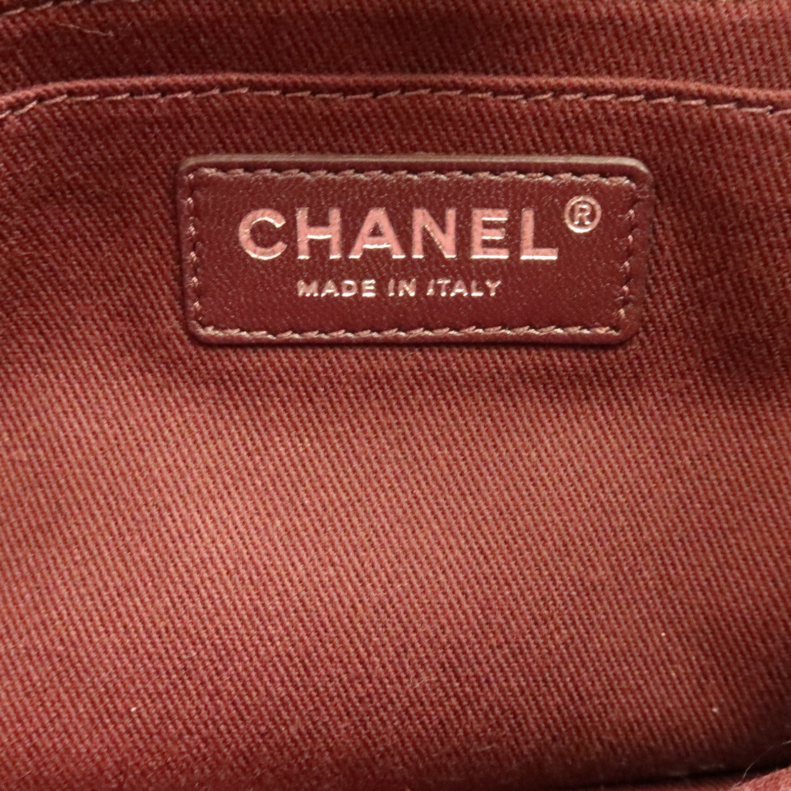 CHANEL 牛皮皮革Envelope Clutch Bag銀扣手拿包