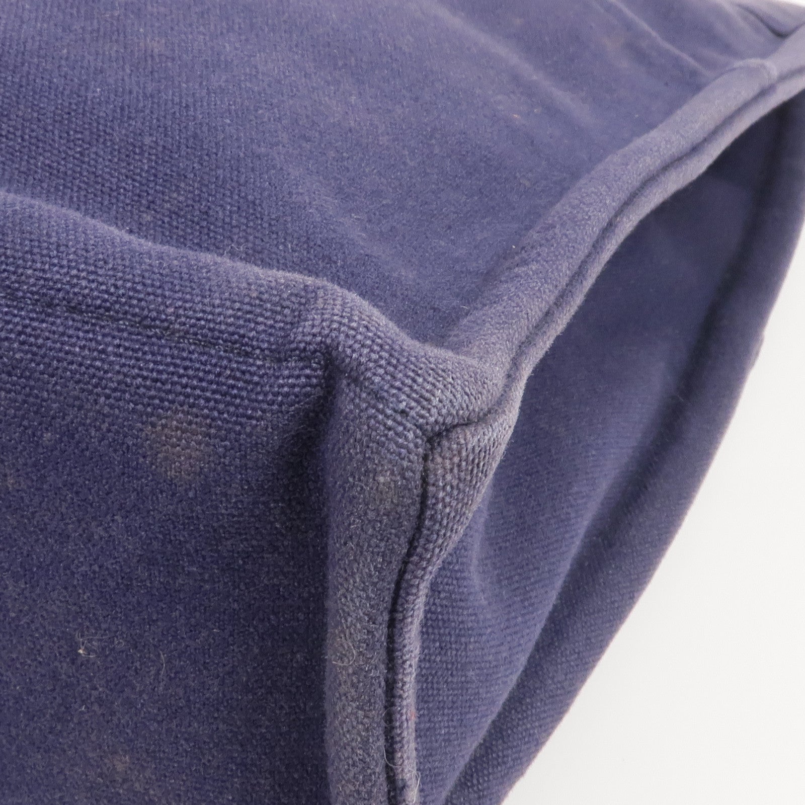 HERMES 帆布Herline MM銀扣手挽袋