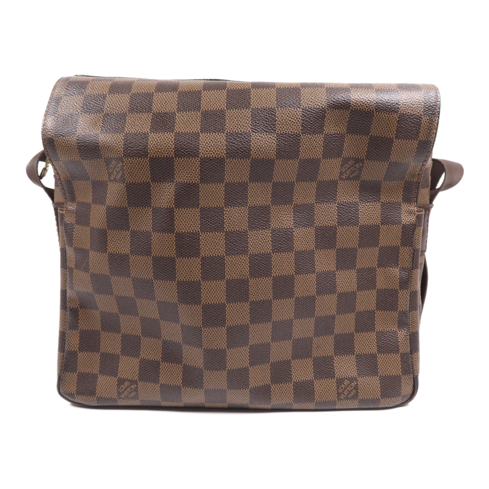 LOUIS VUITTON Damier Naviglio金扣肩背袋