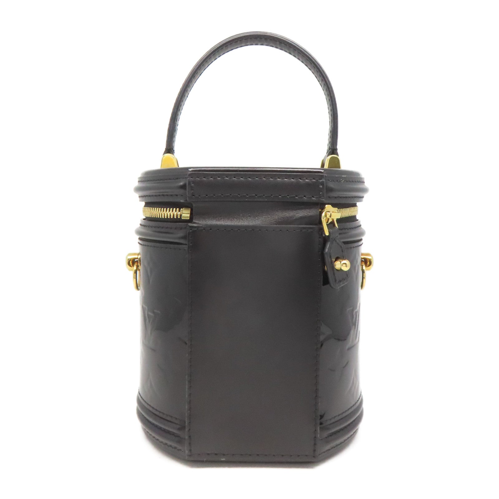 LOUIS VUITTON **【激減優惠】Monogram Vernis Cannes金扣手挽肩背兩用袋黑色