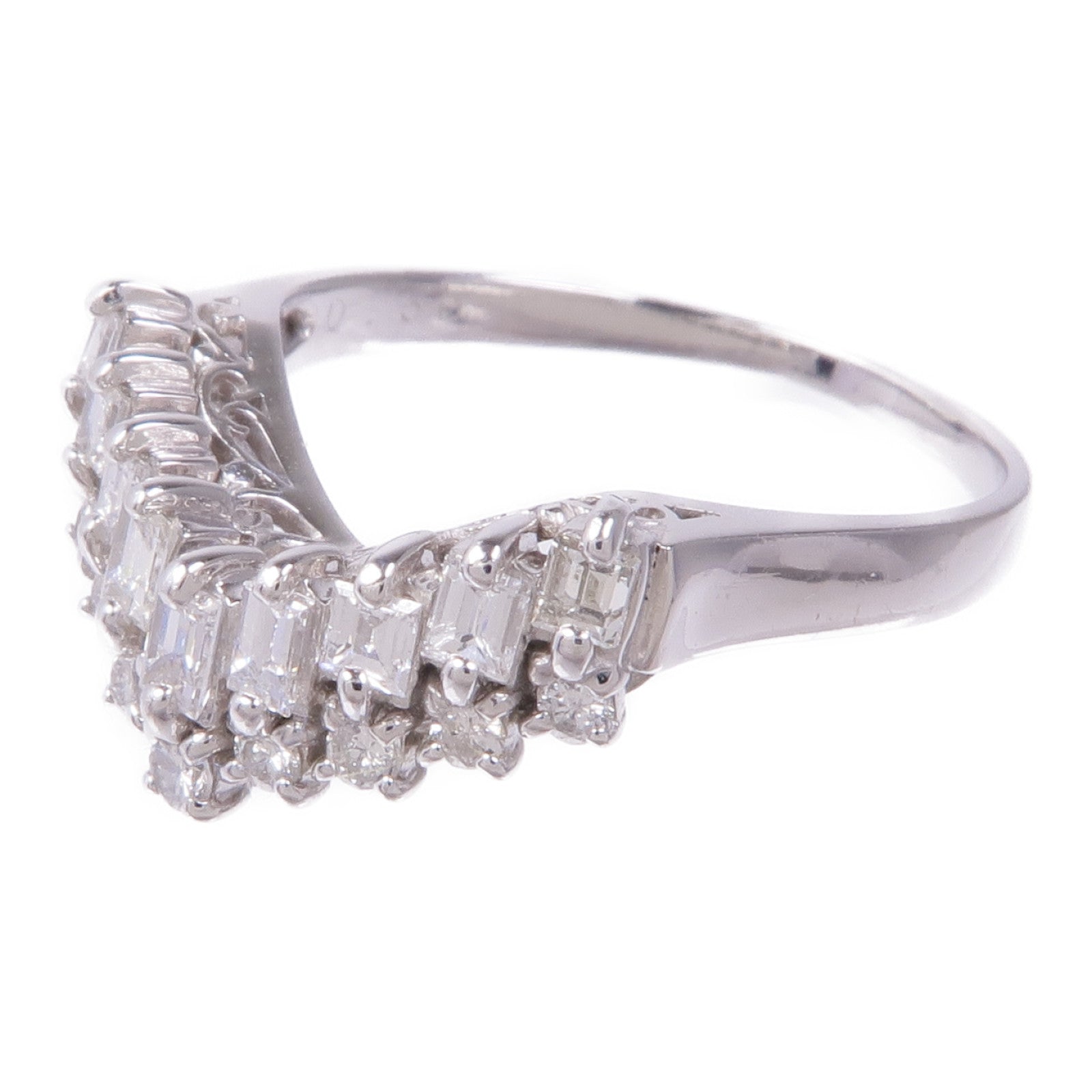 JEWELRY PT900鉑金Diamond Ring鑽石戒指US#6