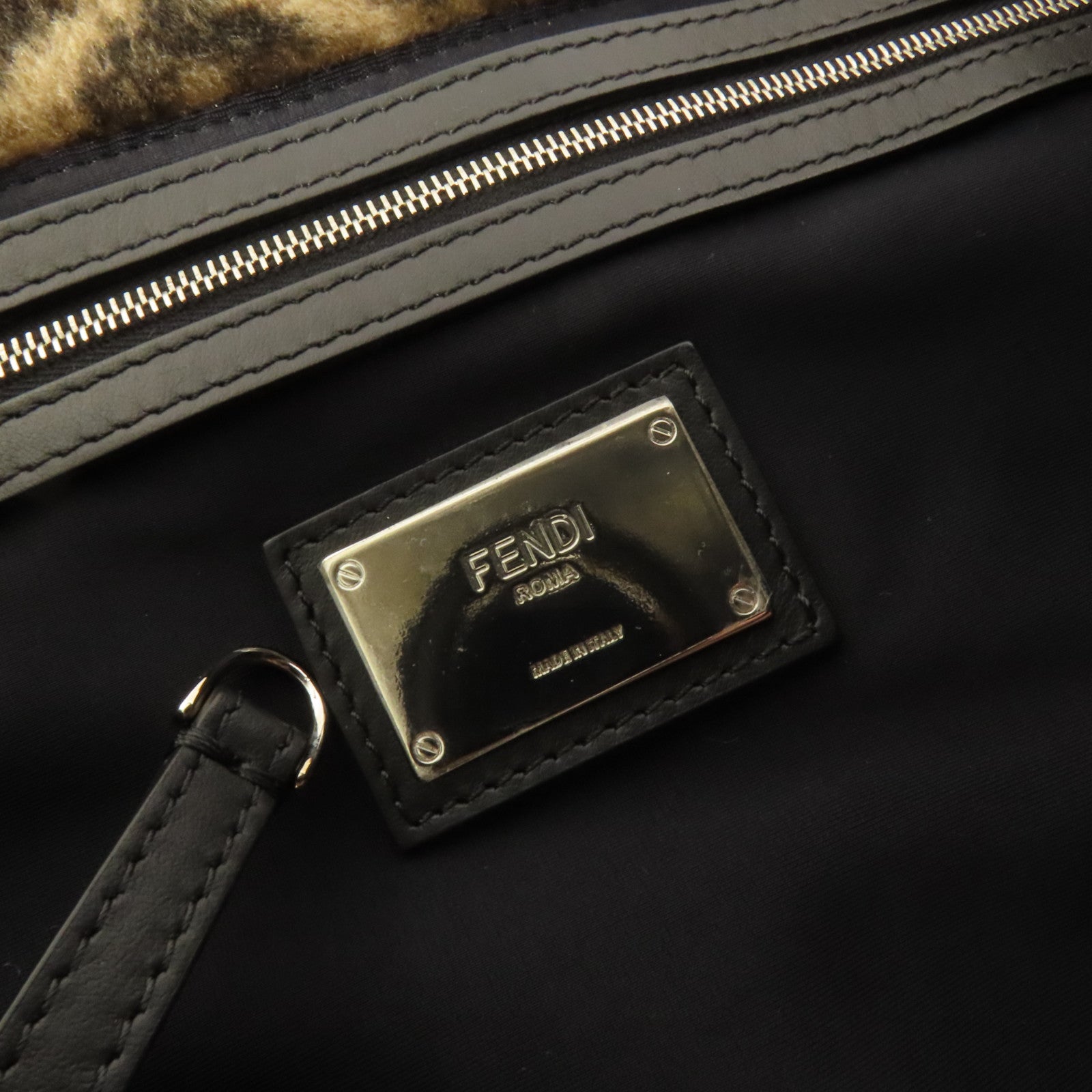 FENDI 羊毛Tote Bag手挽肩背兩用袋
