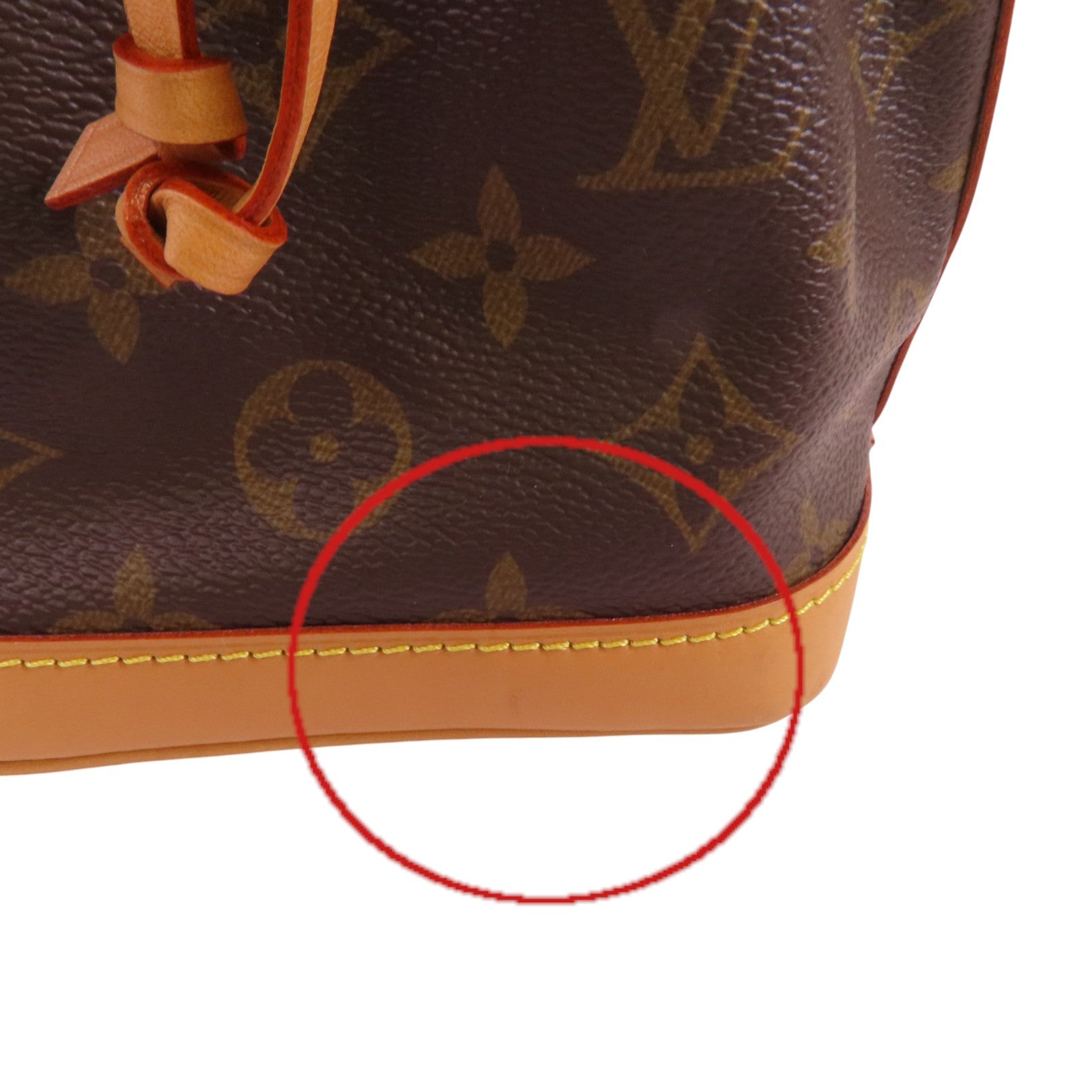 LOUIS VUITTON Monogram Nano Noe金扣手挽肩背兩用袋
