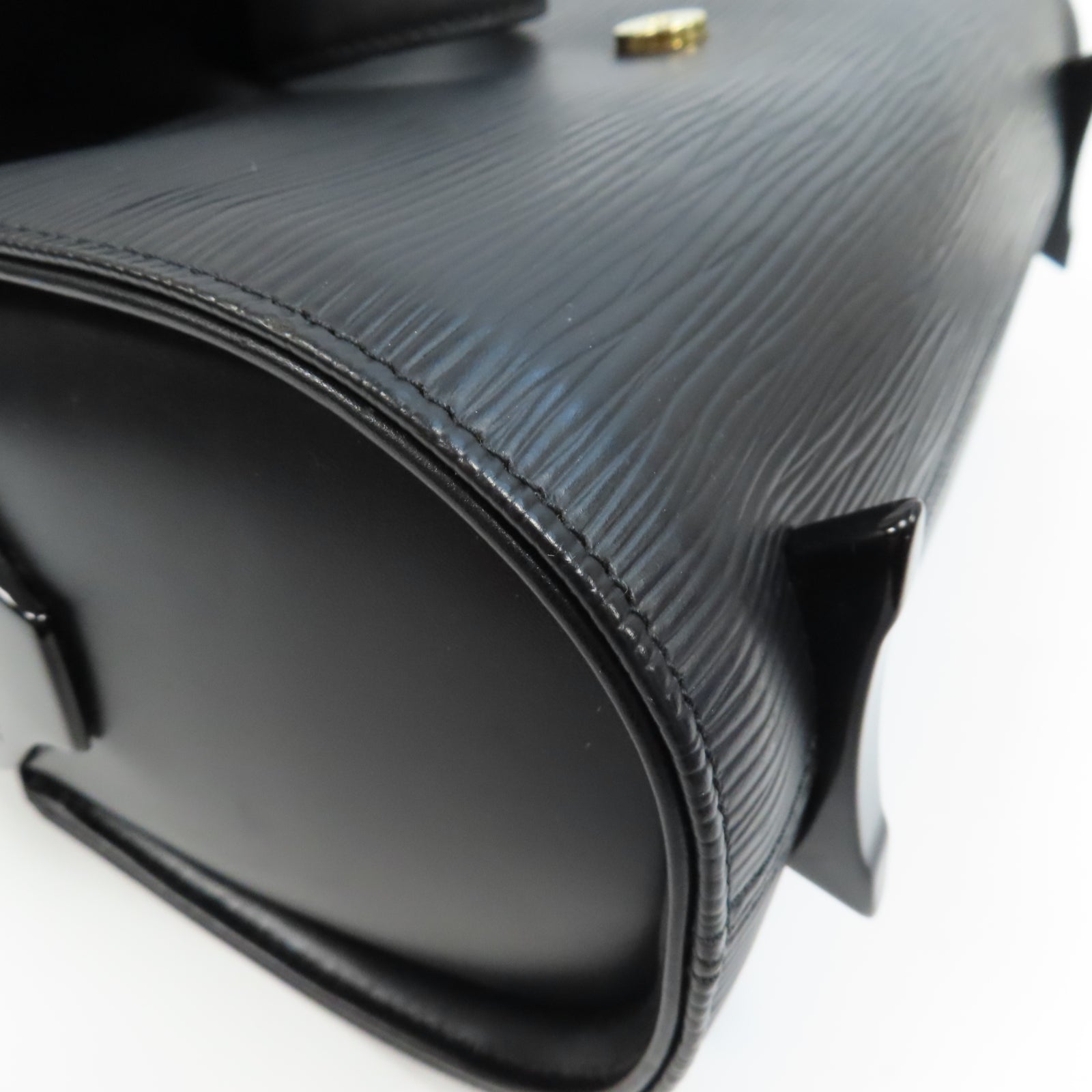 LOUIS VUITTON Epi Nocturne PM金扣肩背袋黑色