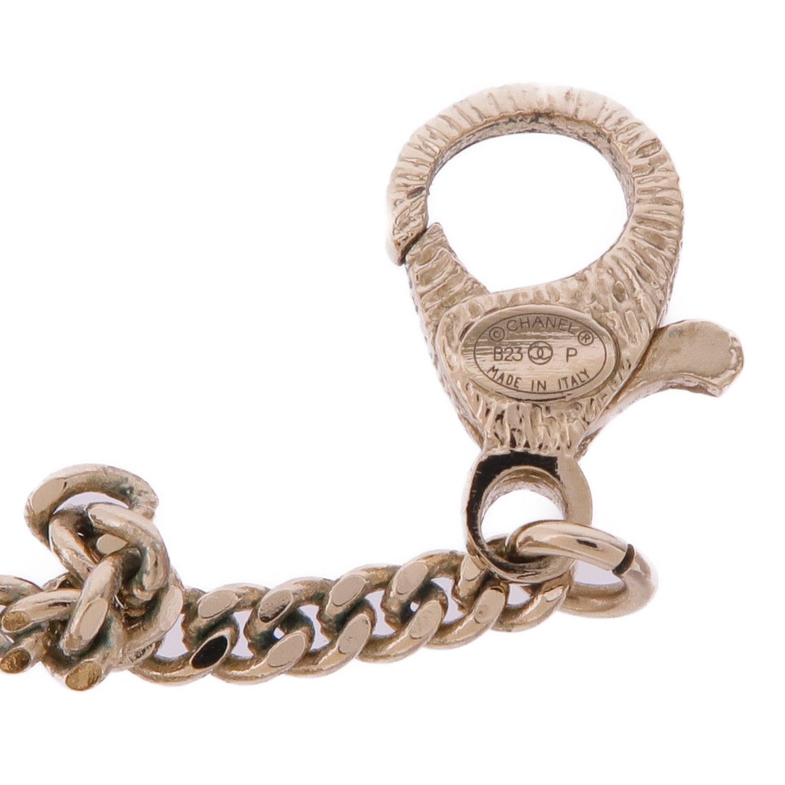 CHANEL 金屬/皮革Necklace項鍊