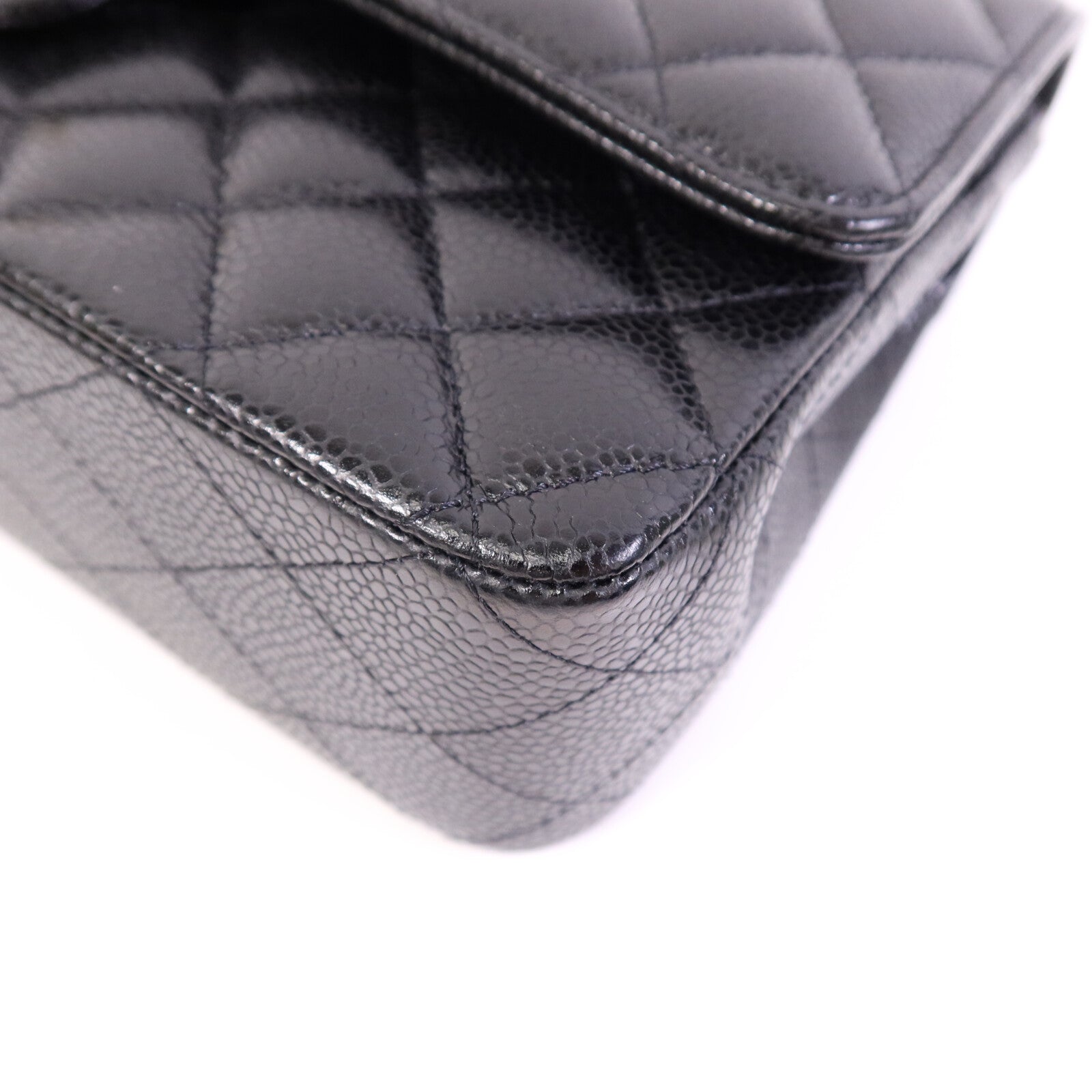 CHANEL 牛皮皮革Classic 25金扣鏈帶肩背袋