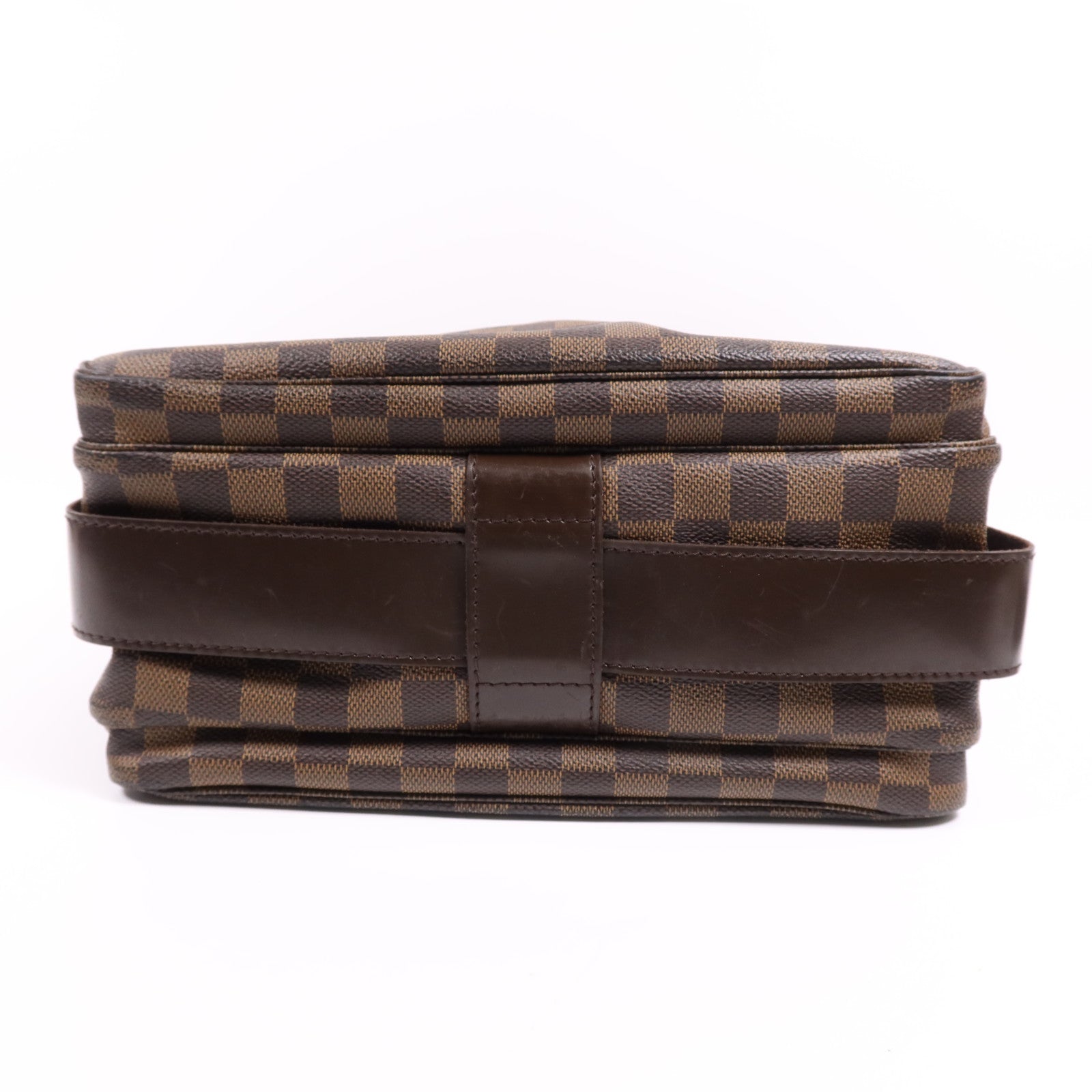 LOUIS VUITTON Damier Naviglio金扣肩背袋