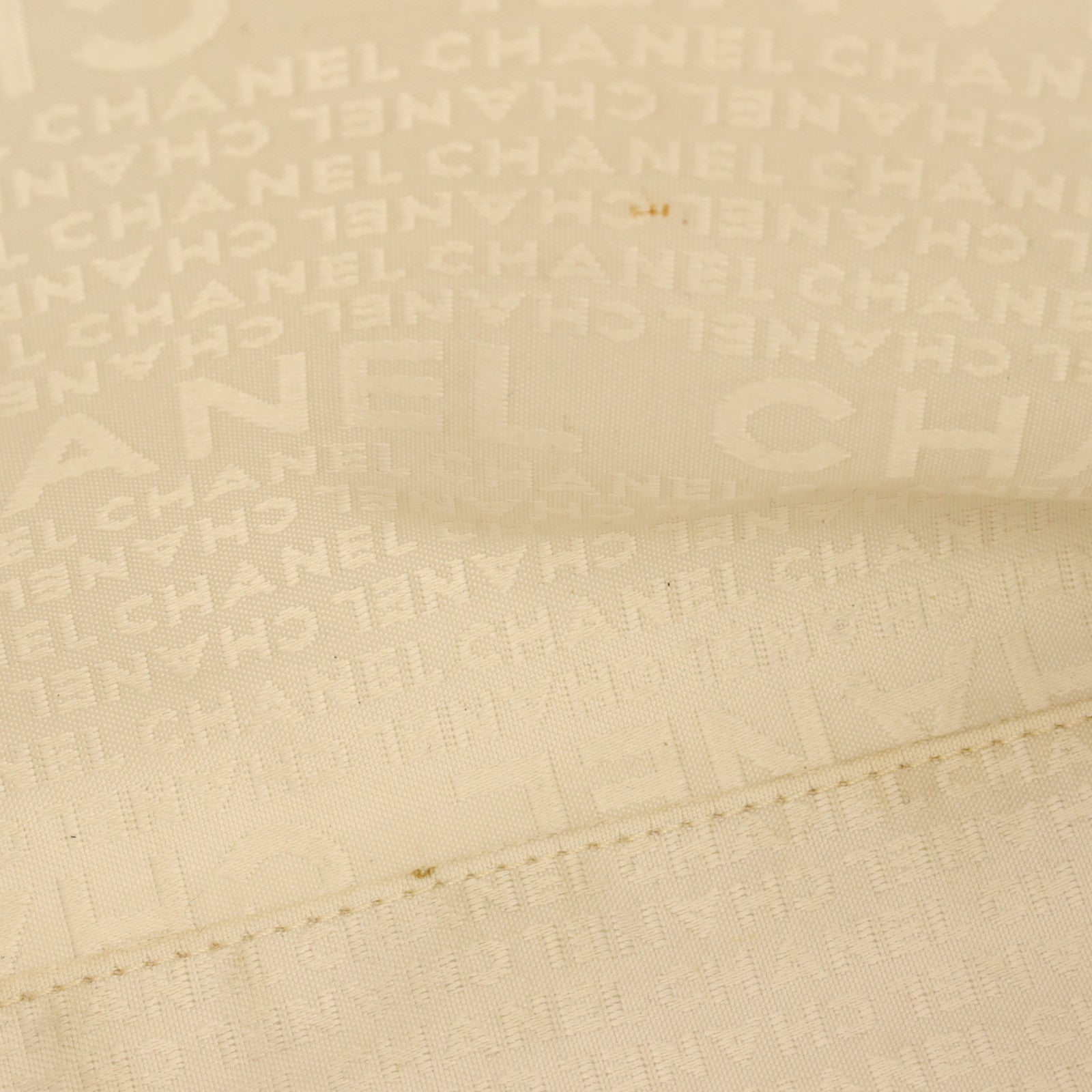 CHANEL 帆布Tote Bag金扣手挽袋