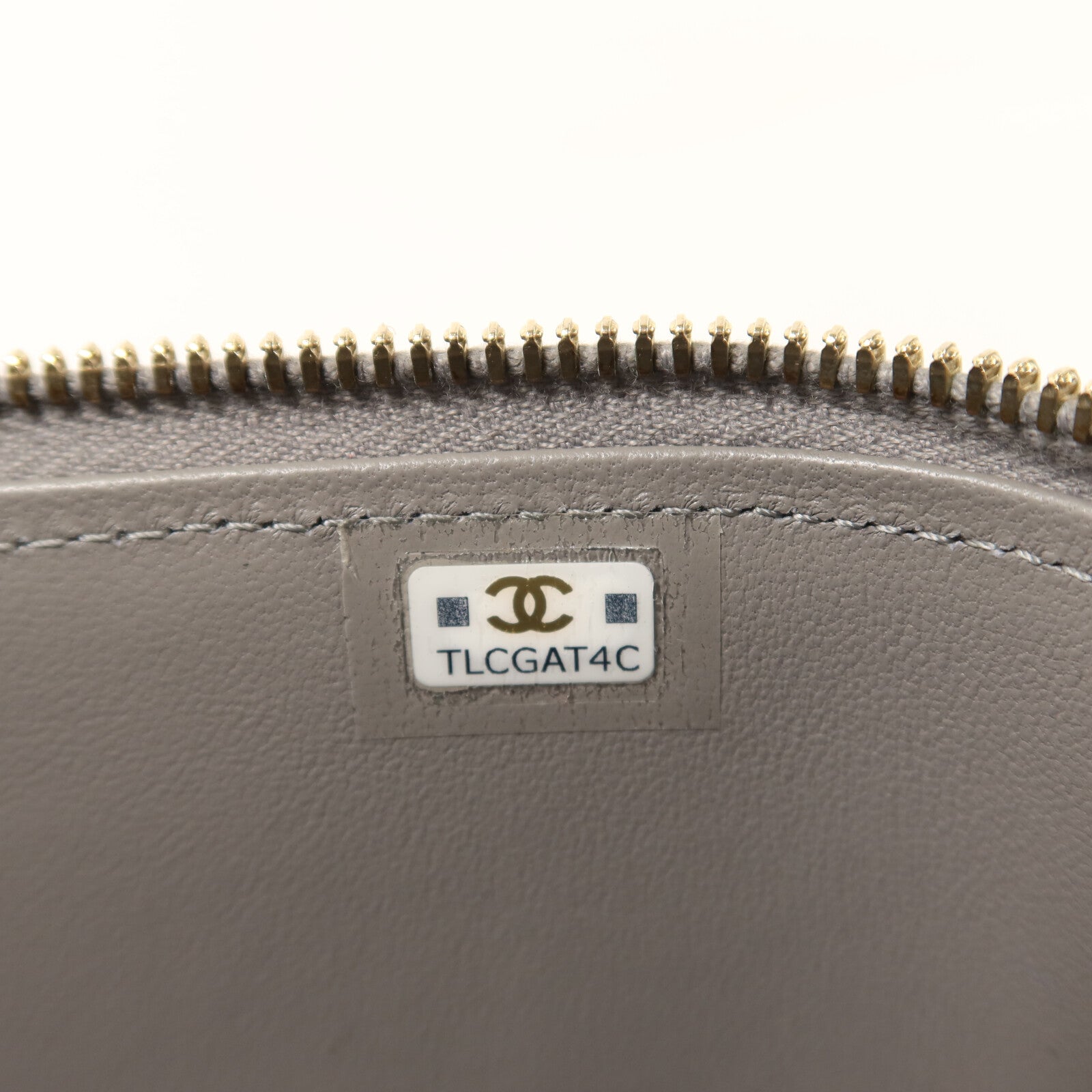 CHANEL 羊皮皮革Vanity Case金扣鏈帶手挽肩背兩用袋