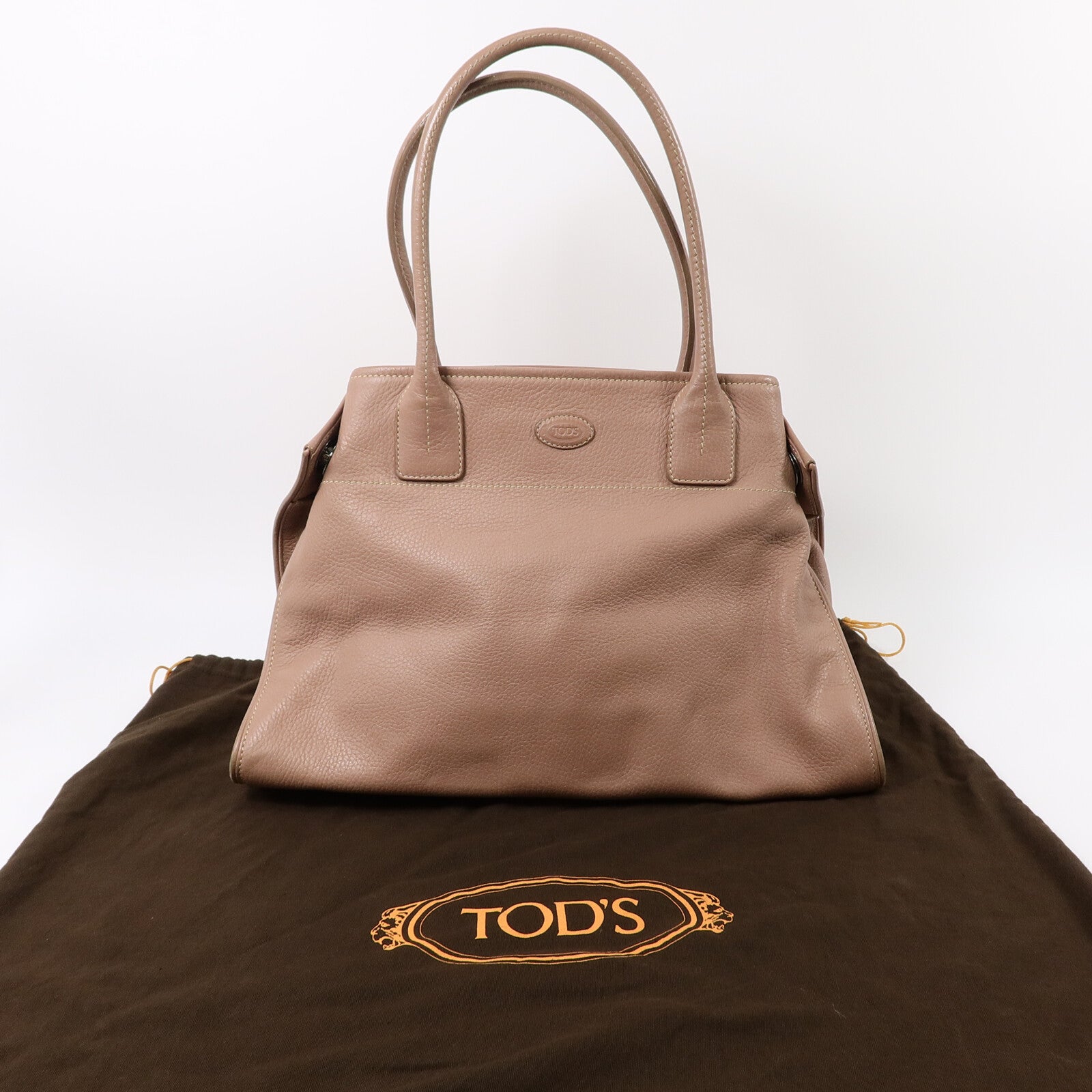TOD'S 牛皮皮革Girelli Tote手挽袋