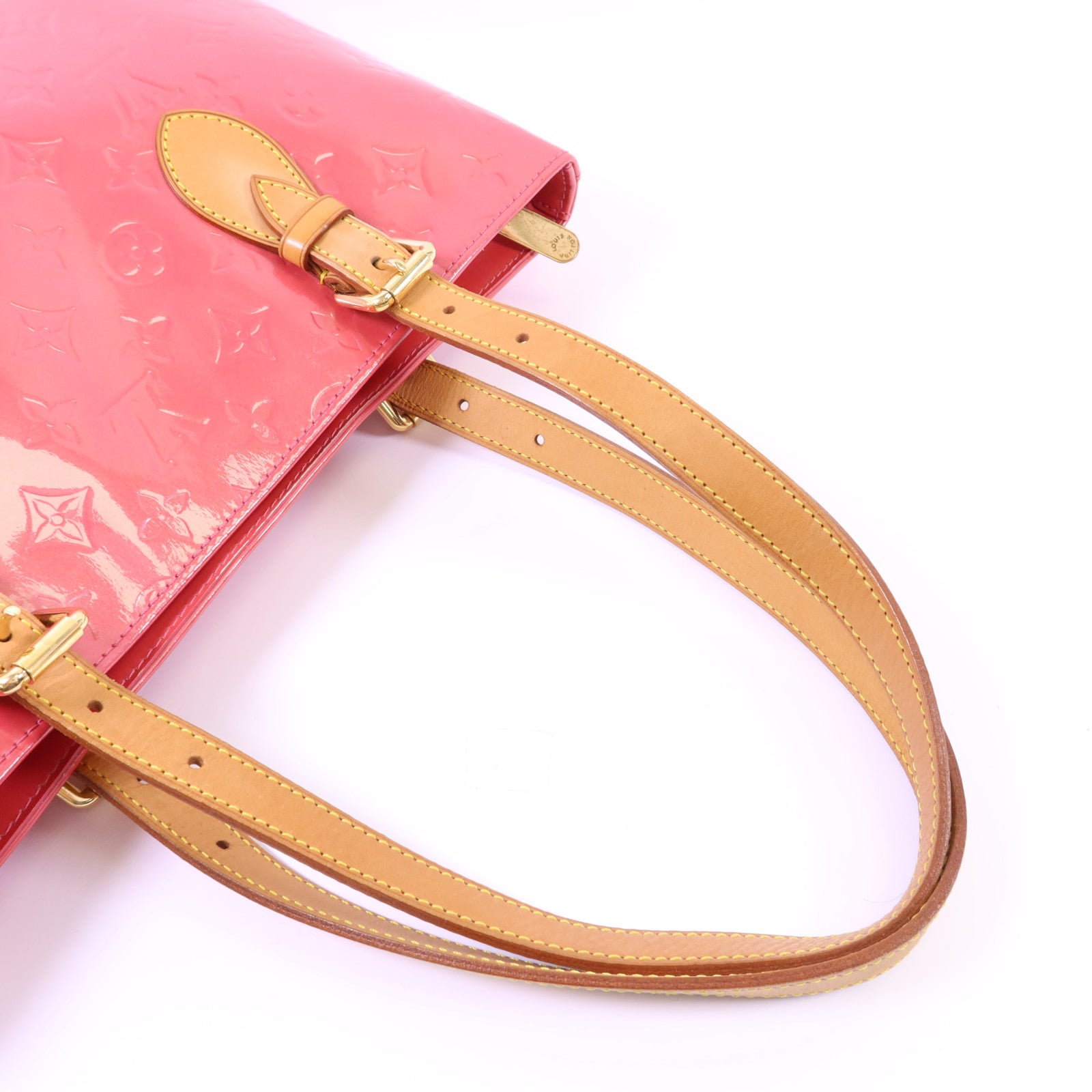 LOUIS VUITTON 【激減優惠】Vernis Brentwood金扣肩背袋