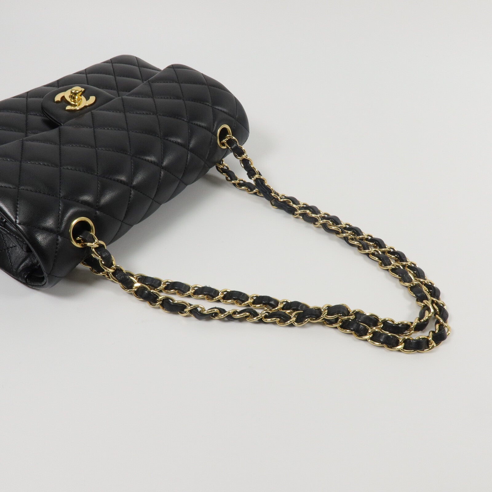 CHANEL 羊皮皮革Classic 23鏈帶肩背袋