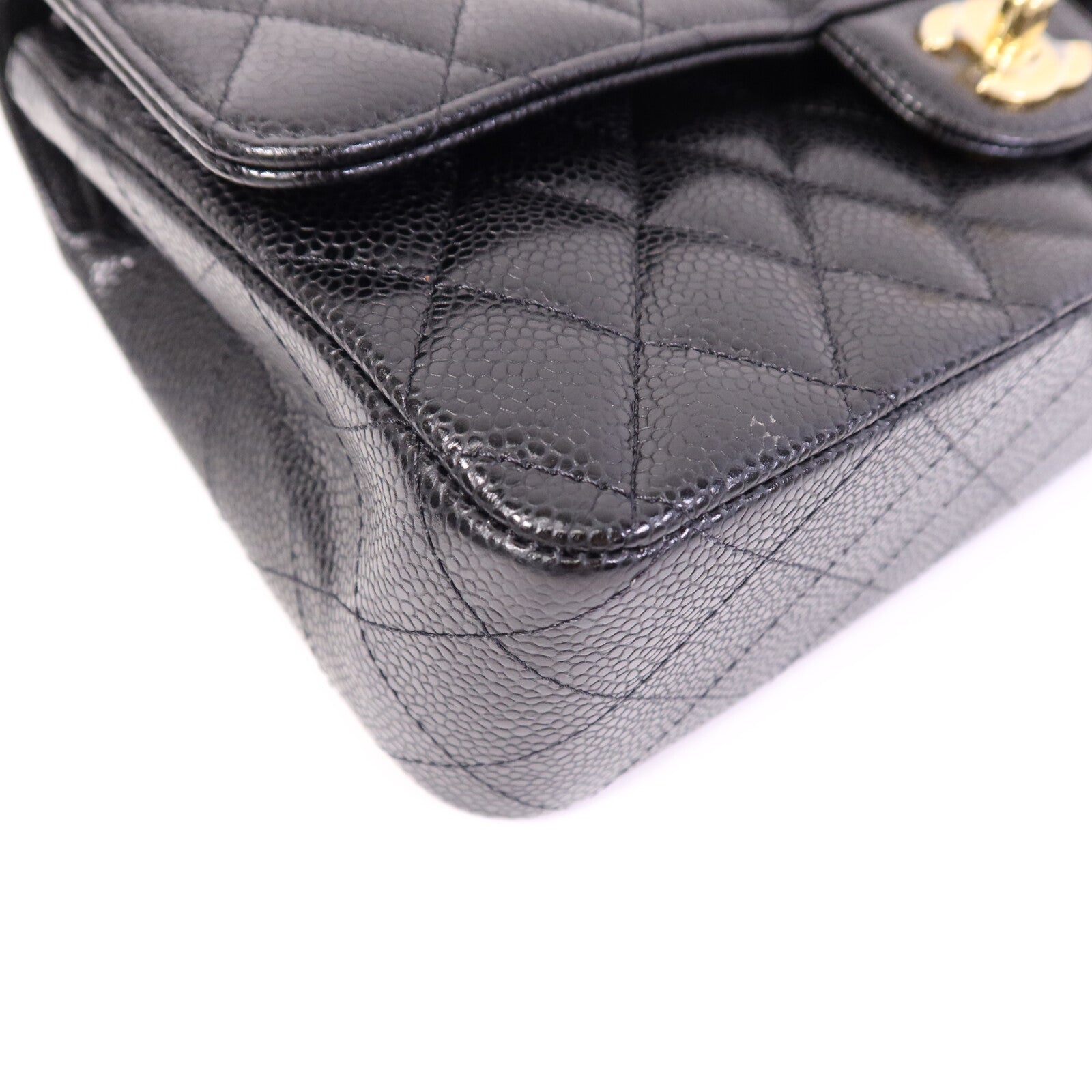 CHANEL 牛皮皮革Classic 25金扣鏈帶肩背袋