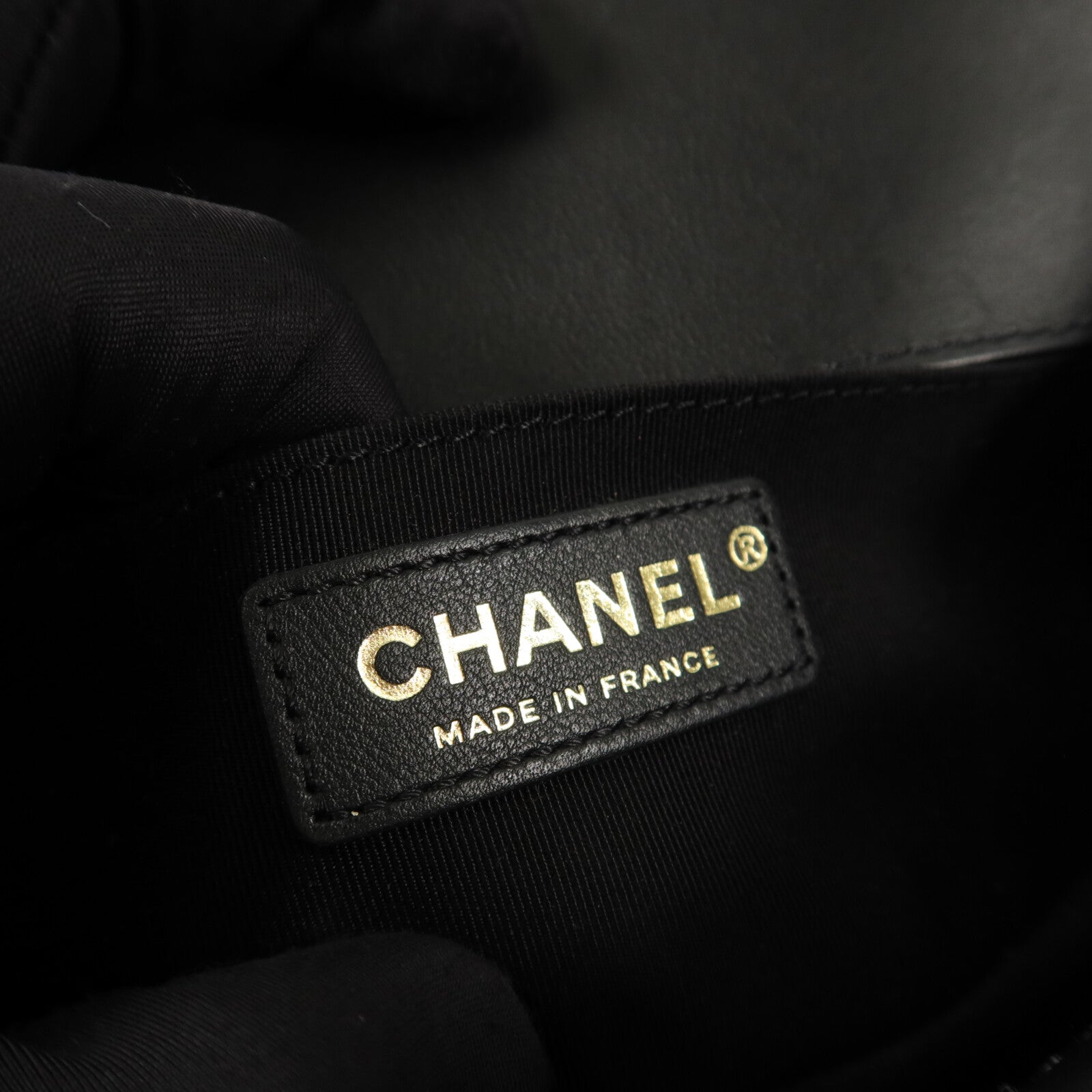 CHANEL 牛皮皮革Boy 20With Handle鏈帶肩背袋