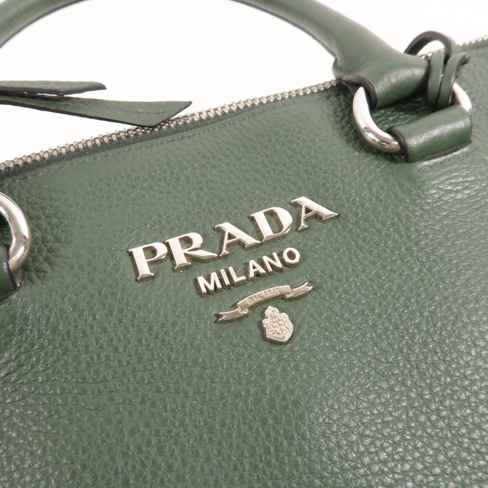 PRADA 牛皮皮革Daino手挽肩背兩用袋