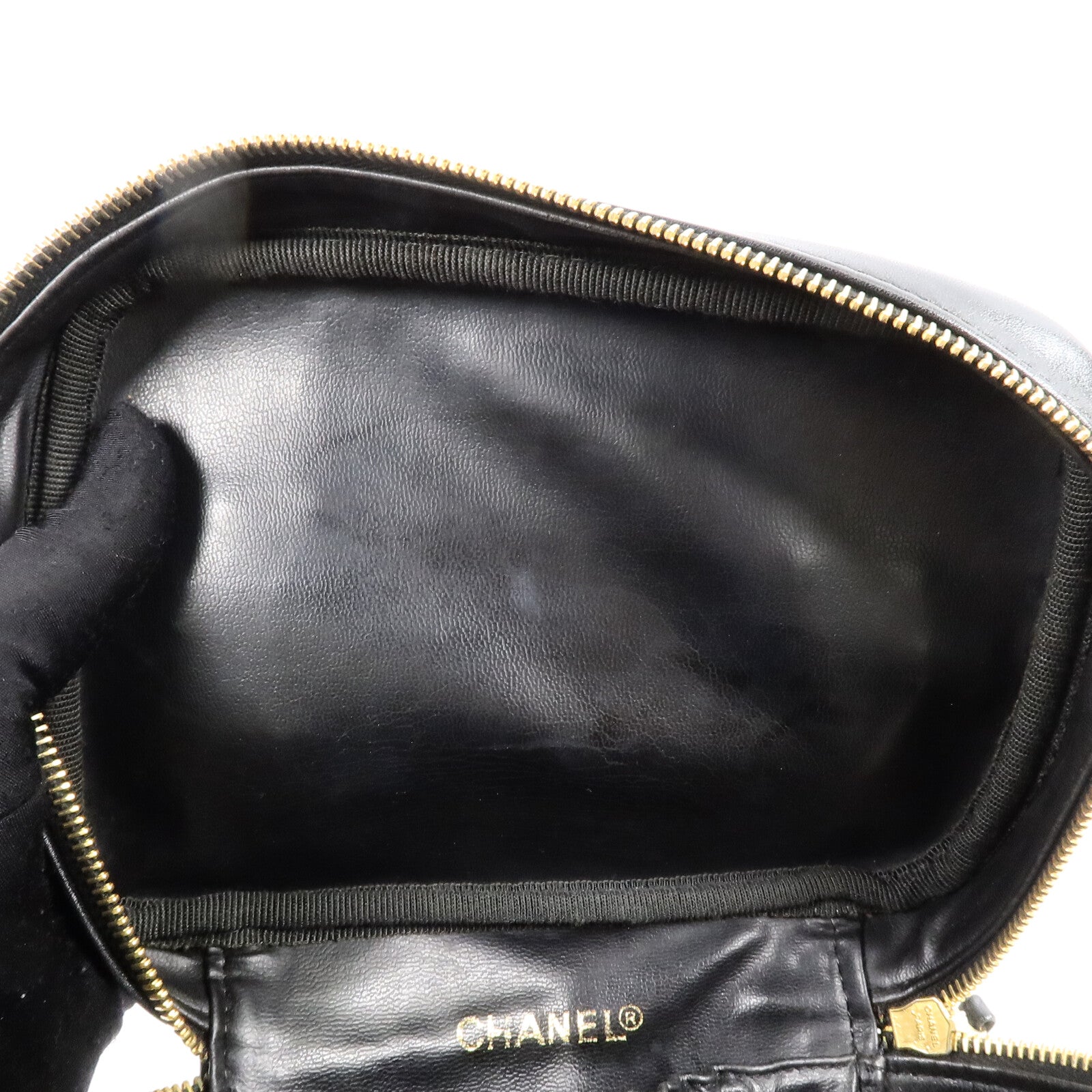 CHANEL 羊皮皮革Vintage Bag手挽袋