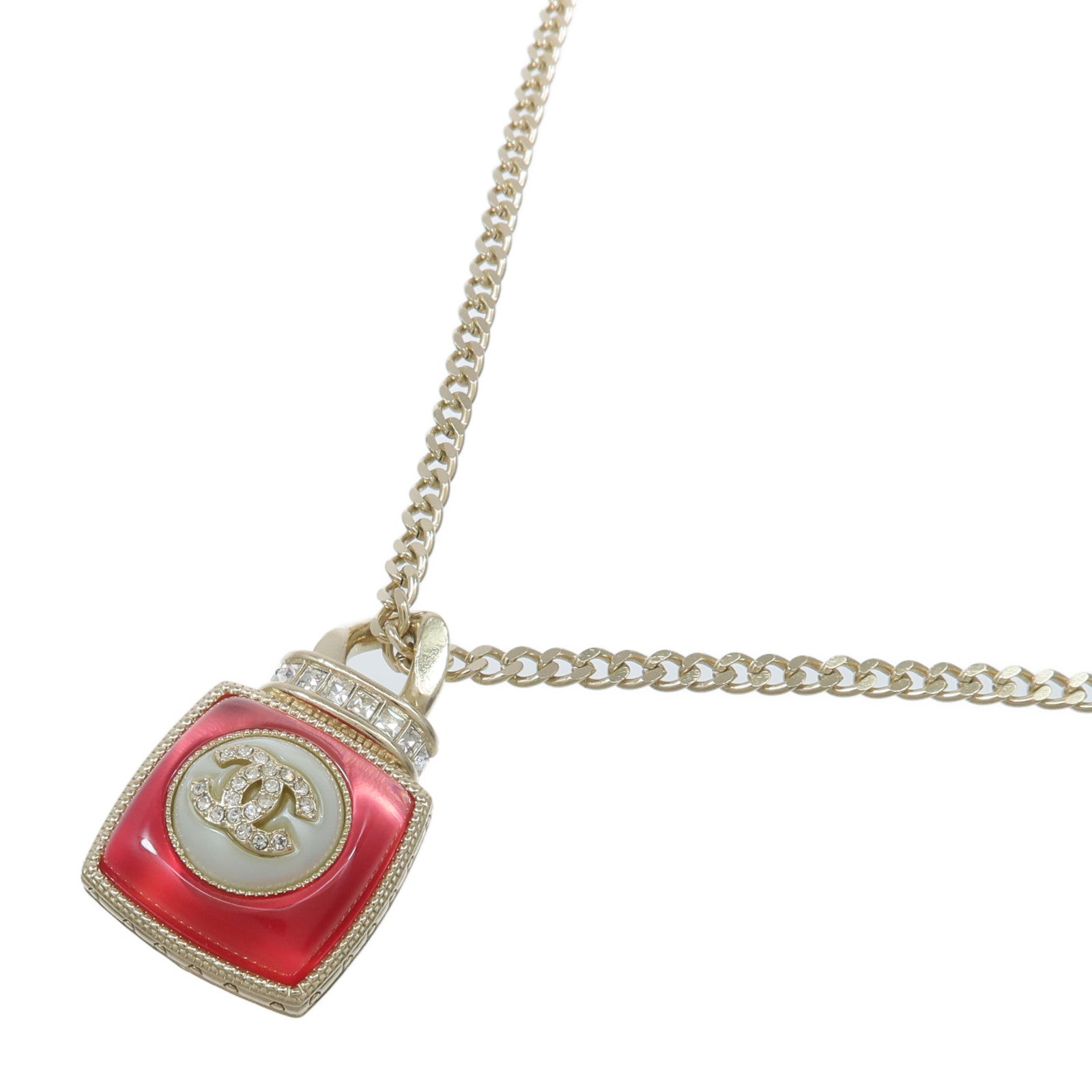 CHANEL PVC/金屬Necklace項鍊