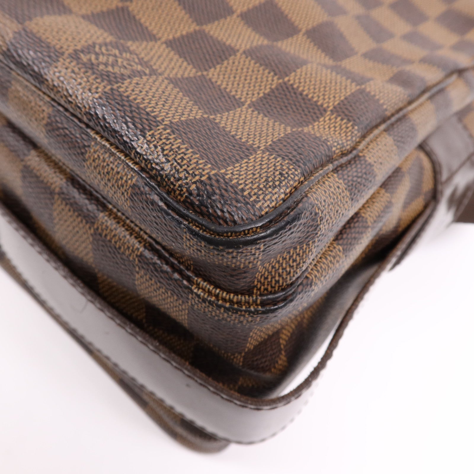 LOUIS VUITTON Damier Naviglio金扣肩背袋