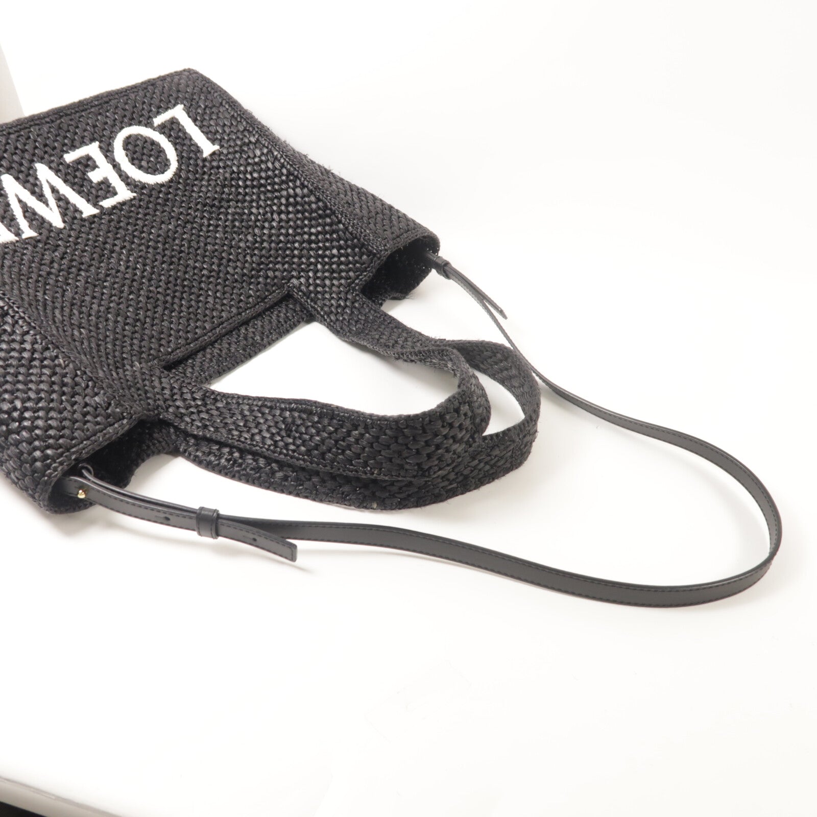 LOEWE Raffia Font Medium手挽肩背兩用袋