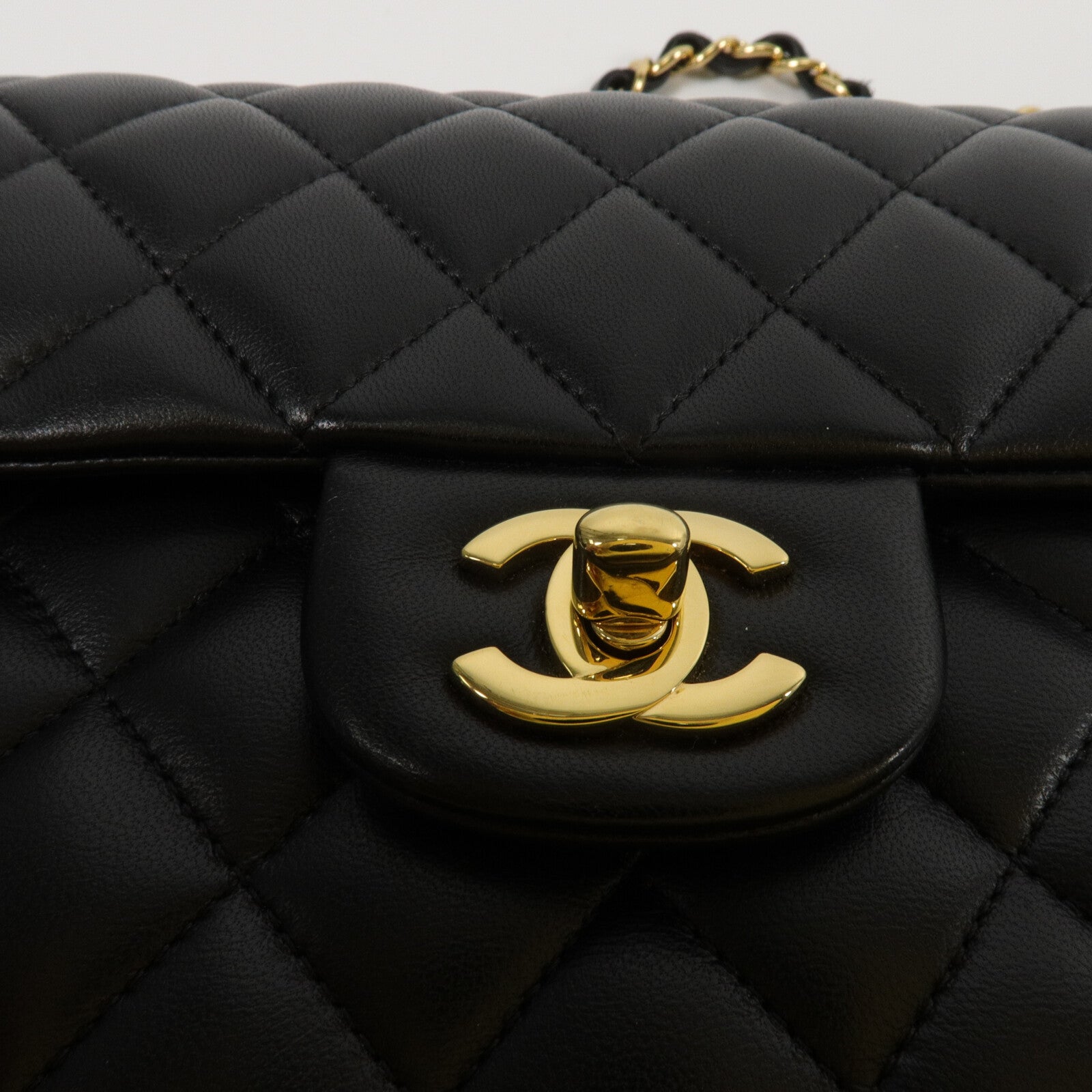 CHANEL 羊皮皮革Classic 23鏈帶肩背袋