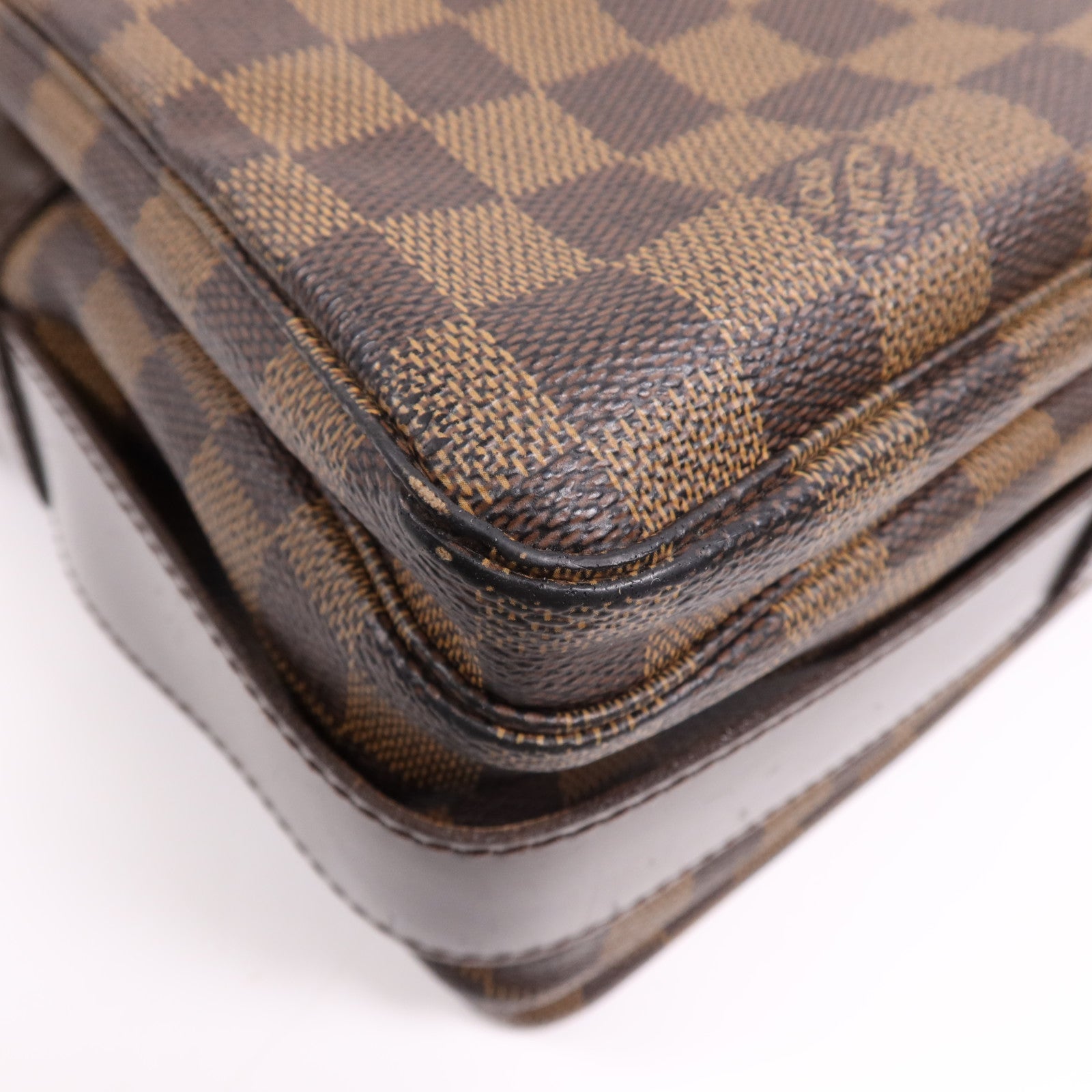 LOUIS VUITTON Damier Naviglio金扣肩背袋