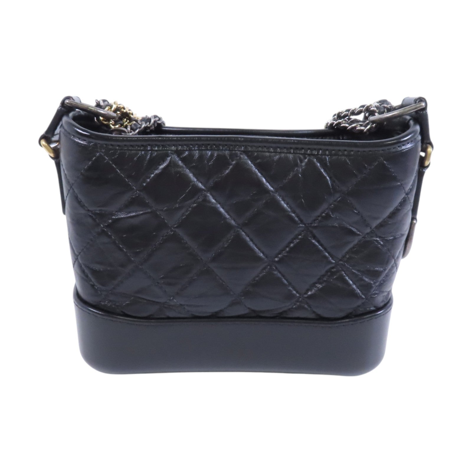 CHANEL 牛皮皮革Gabrielle Small金扣鏈帶肩背袋