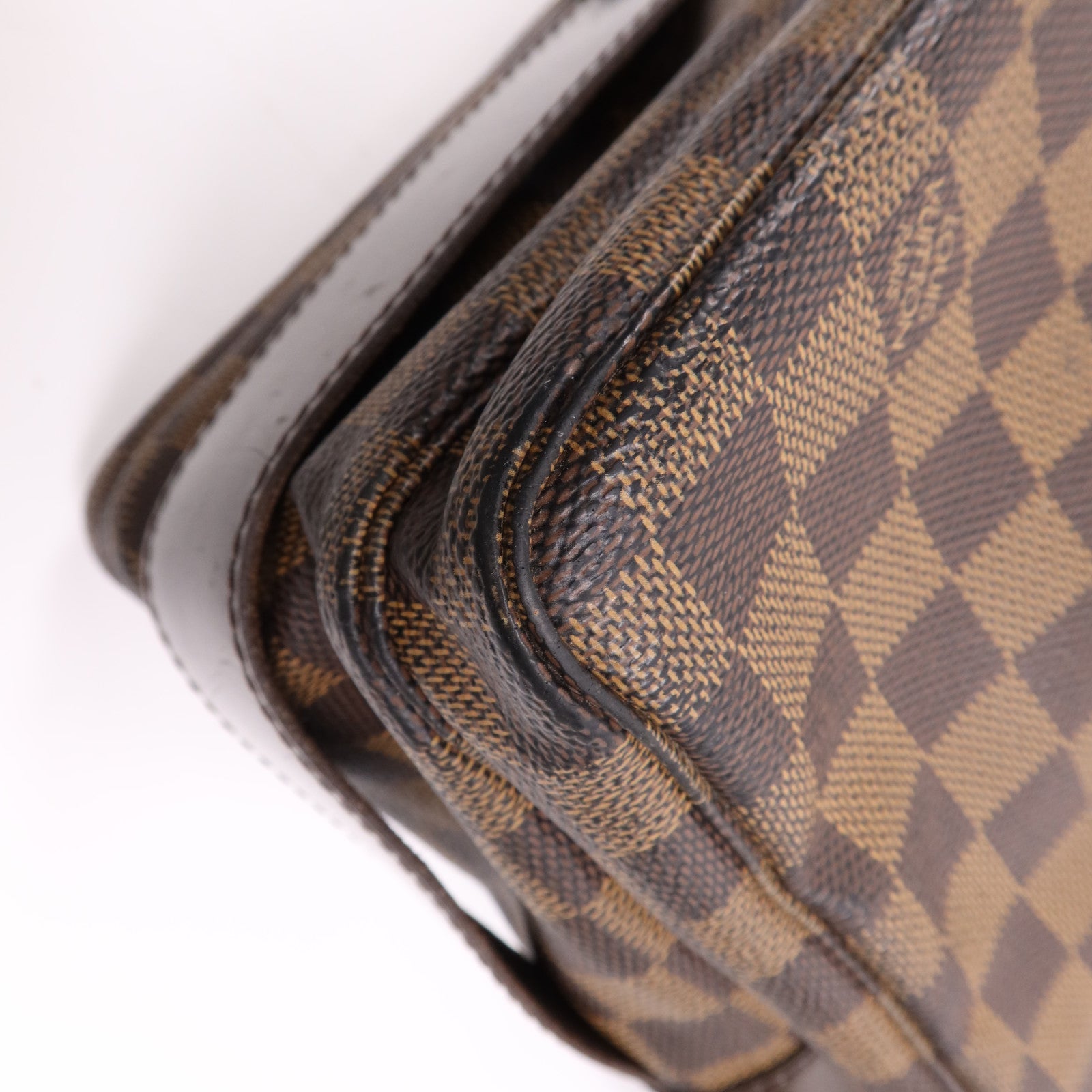 LOUIS VUITTON Damier Naviglio金扣肩背袋