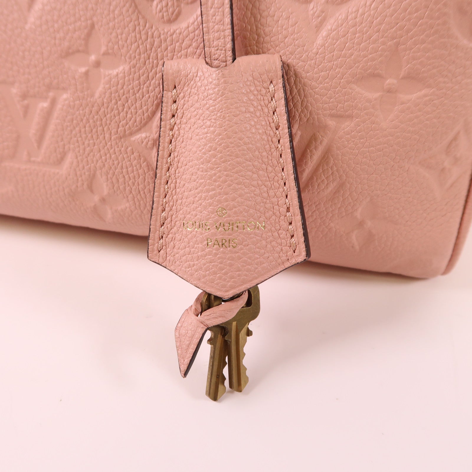 LOUIS VUITTON Monogram Empreinte Speedy Bandouliere 25金扣手挽肩背兩用袋