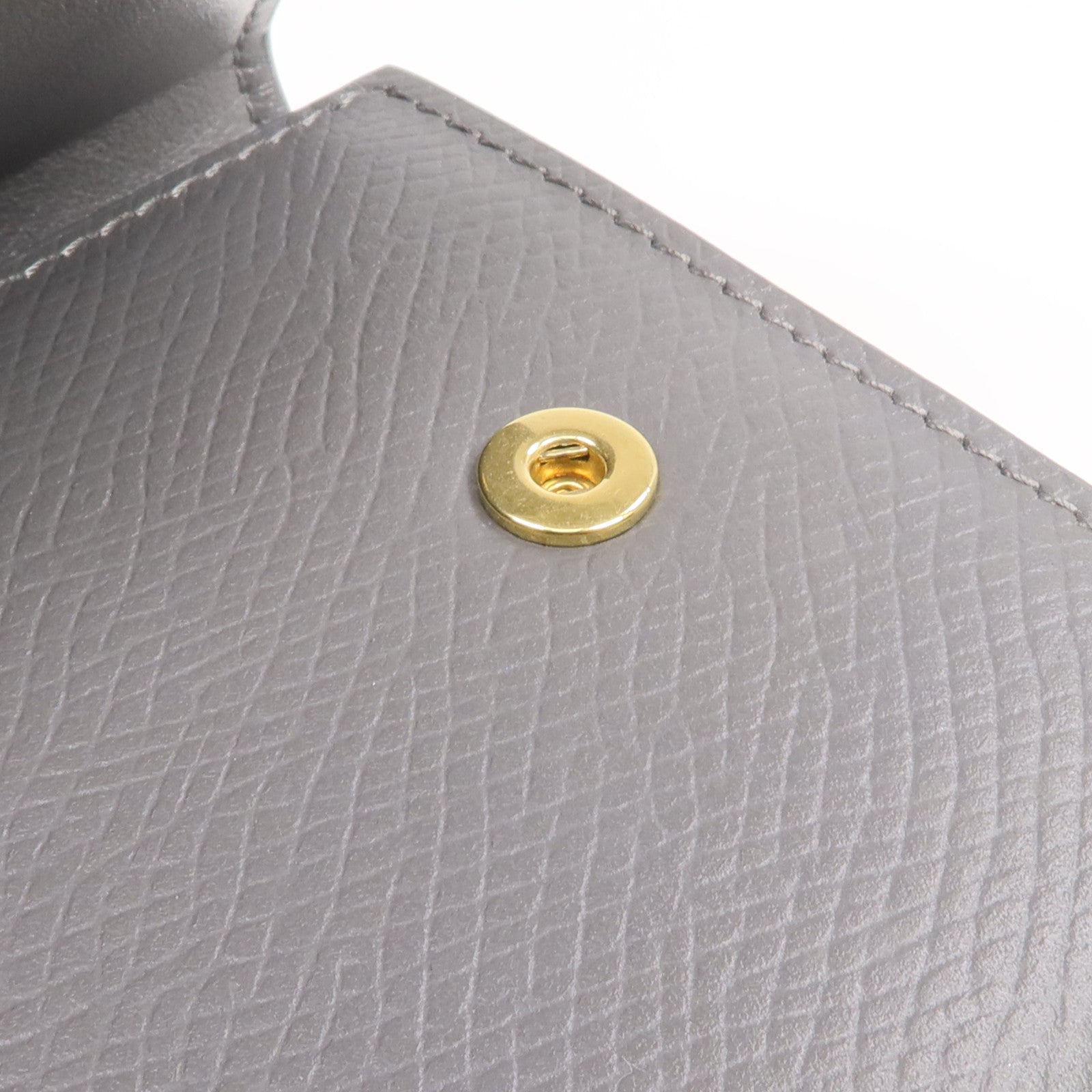 CELINE 牛皮皮革Wallet金扣錢包