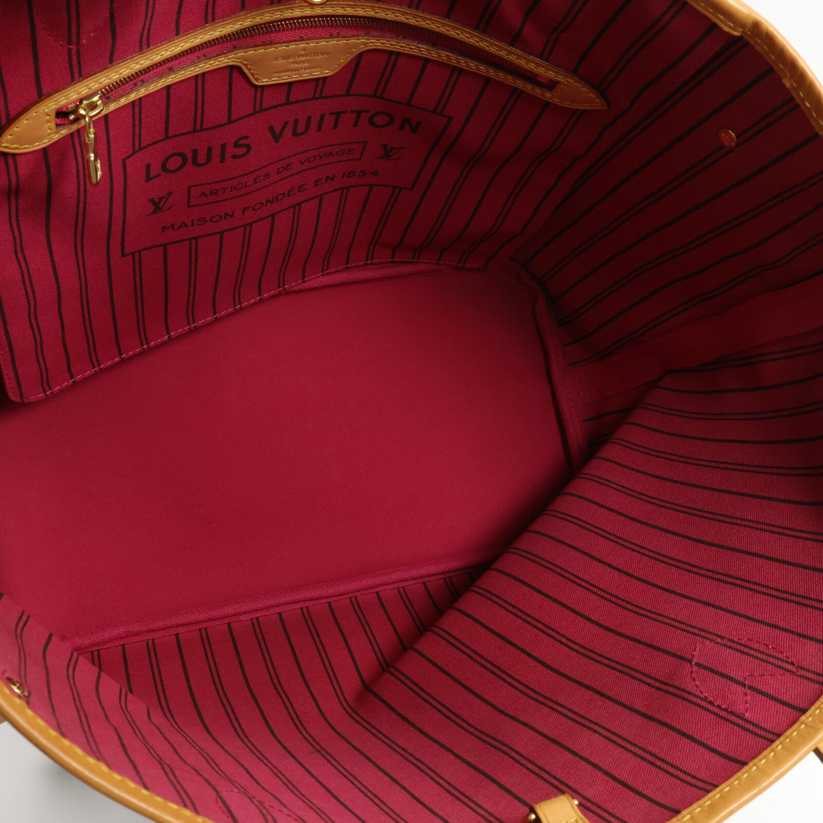 LOUIS VUITTON Monogram Neverfull MM手挽袋
