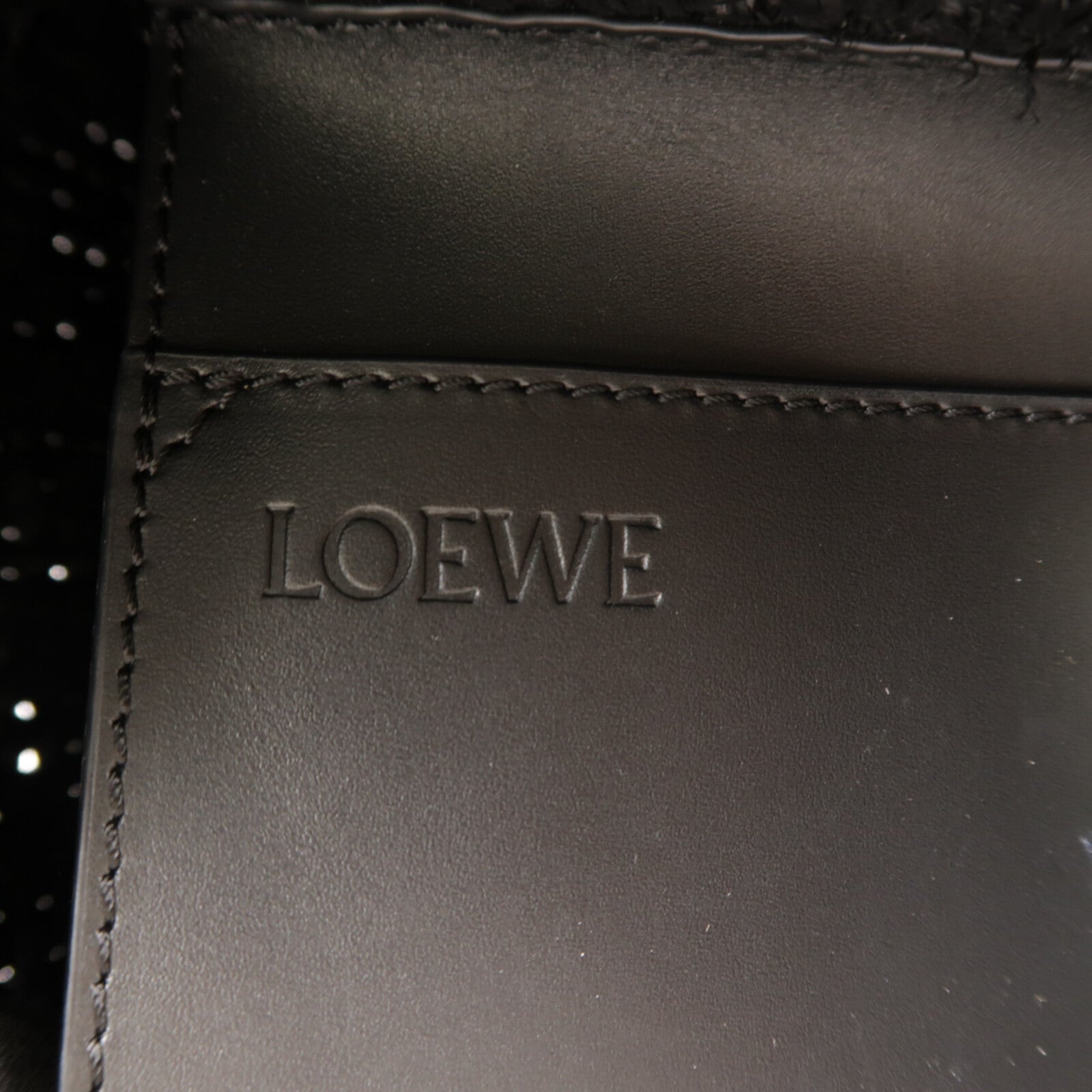 LOEWE Raffia Font Medium手挽肩背兩用袋