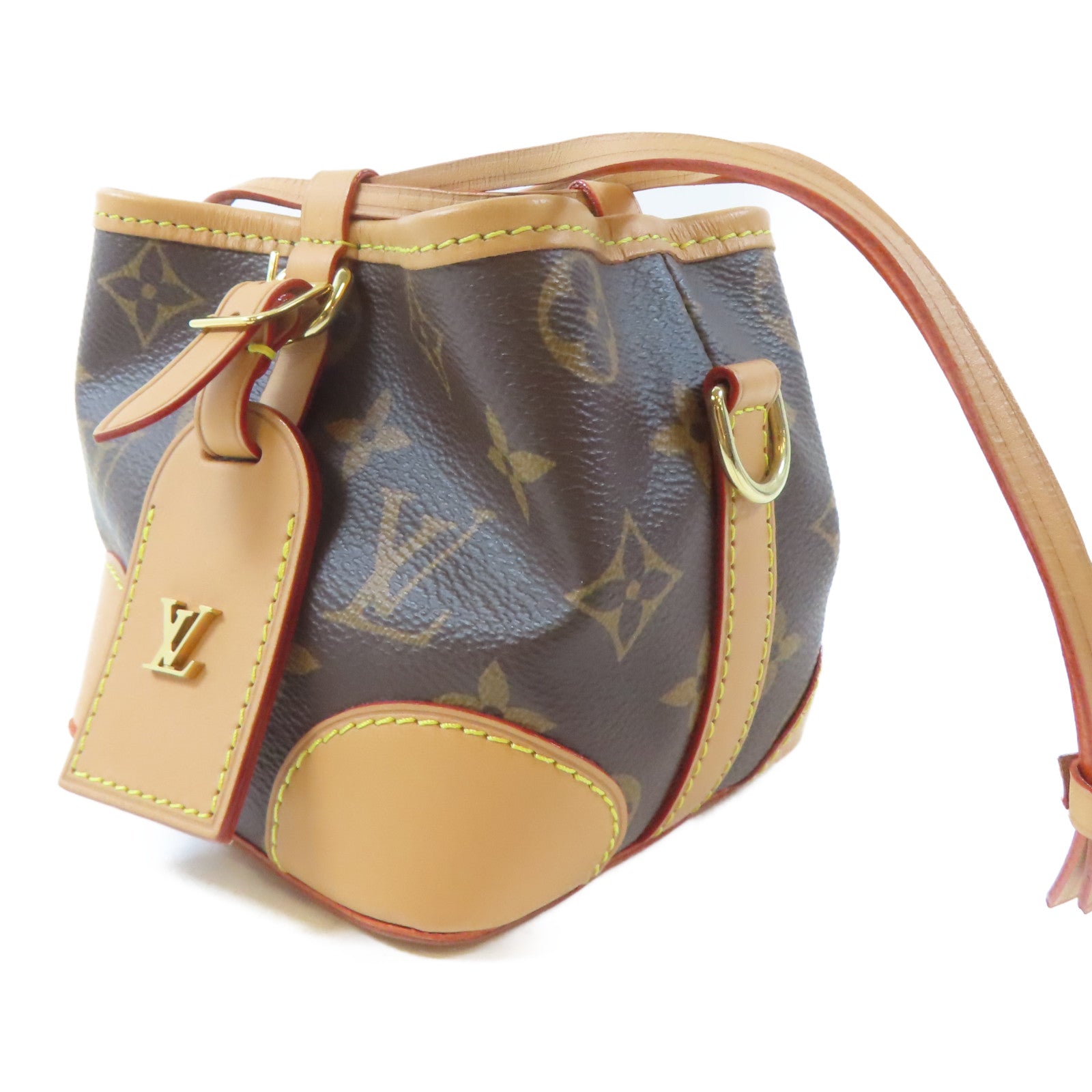 LOUIS VUITTON Monogram Noe Purse金扣肩背袋啡色