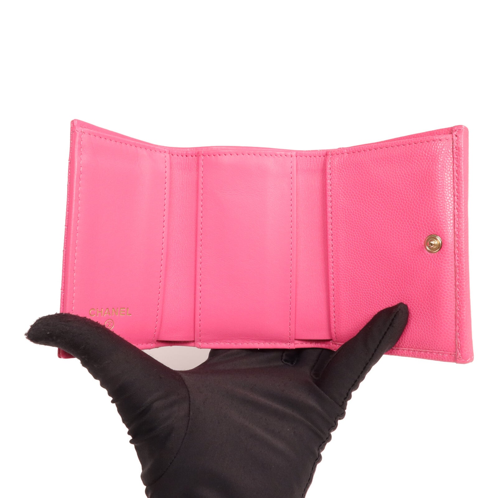 CHANEL 牛皮皮革Small Flap Wallet錢包