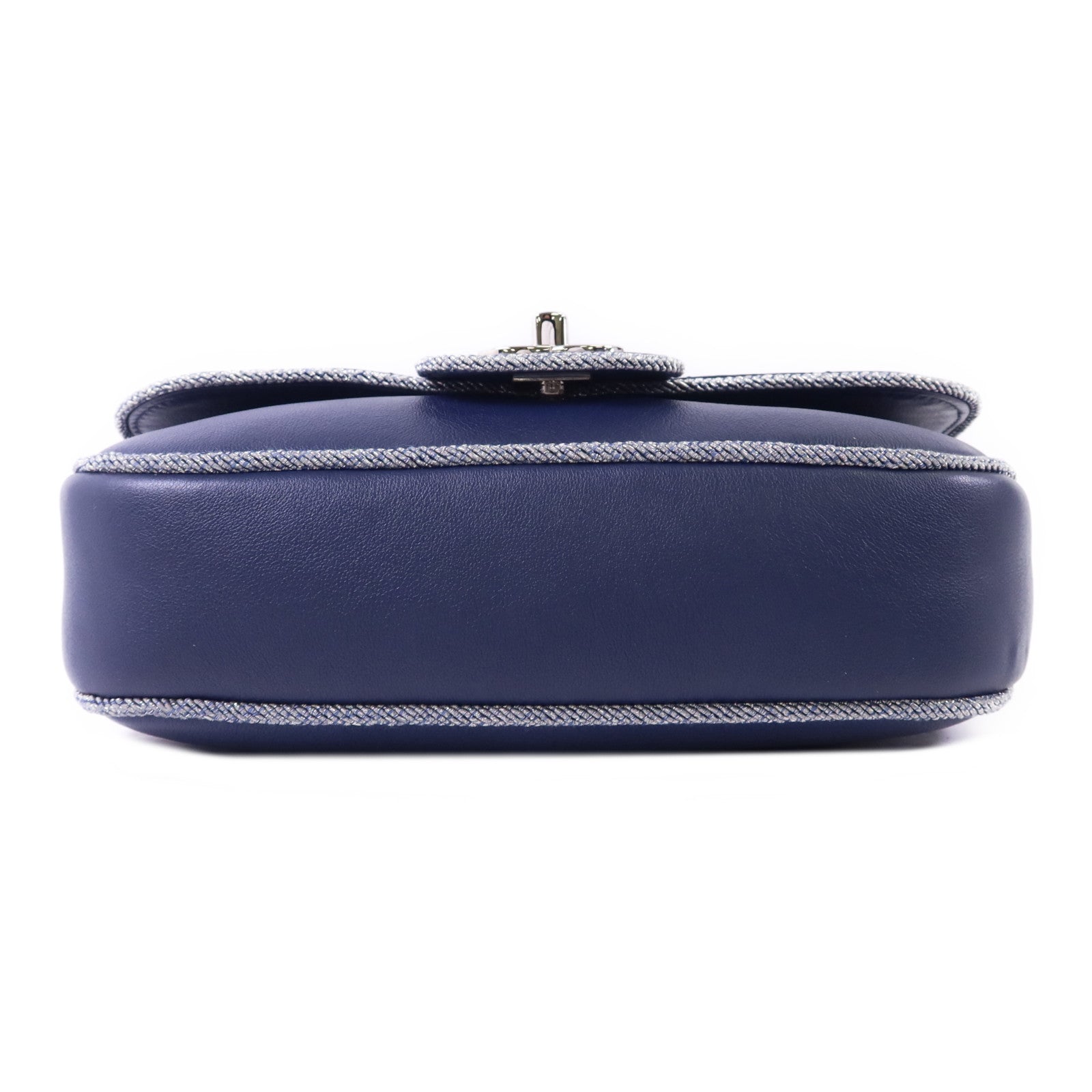 CHANEL 【激減優惠】羊皮皮革Chain Shoulder Bag銀扣鏈帶肩背袋